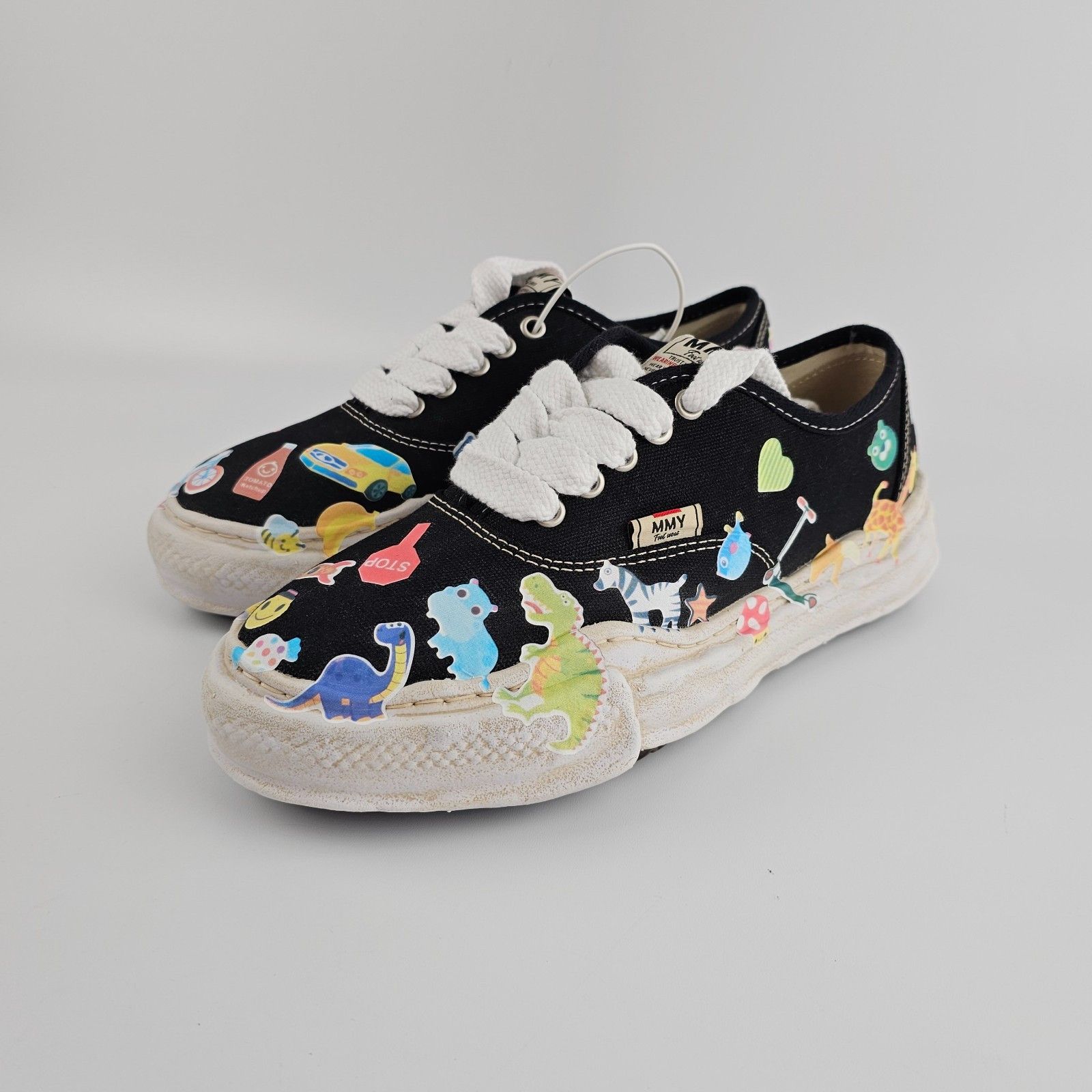 Other Mihara Yasuhiro Baker Black Canvas Sneakers New & Authentic Size US 11 / EU 44 - 1 Thumbnail