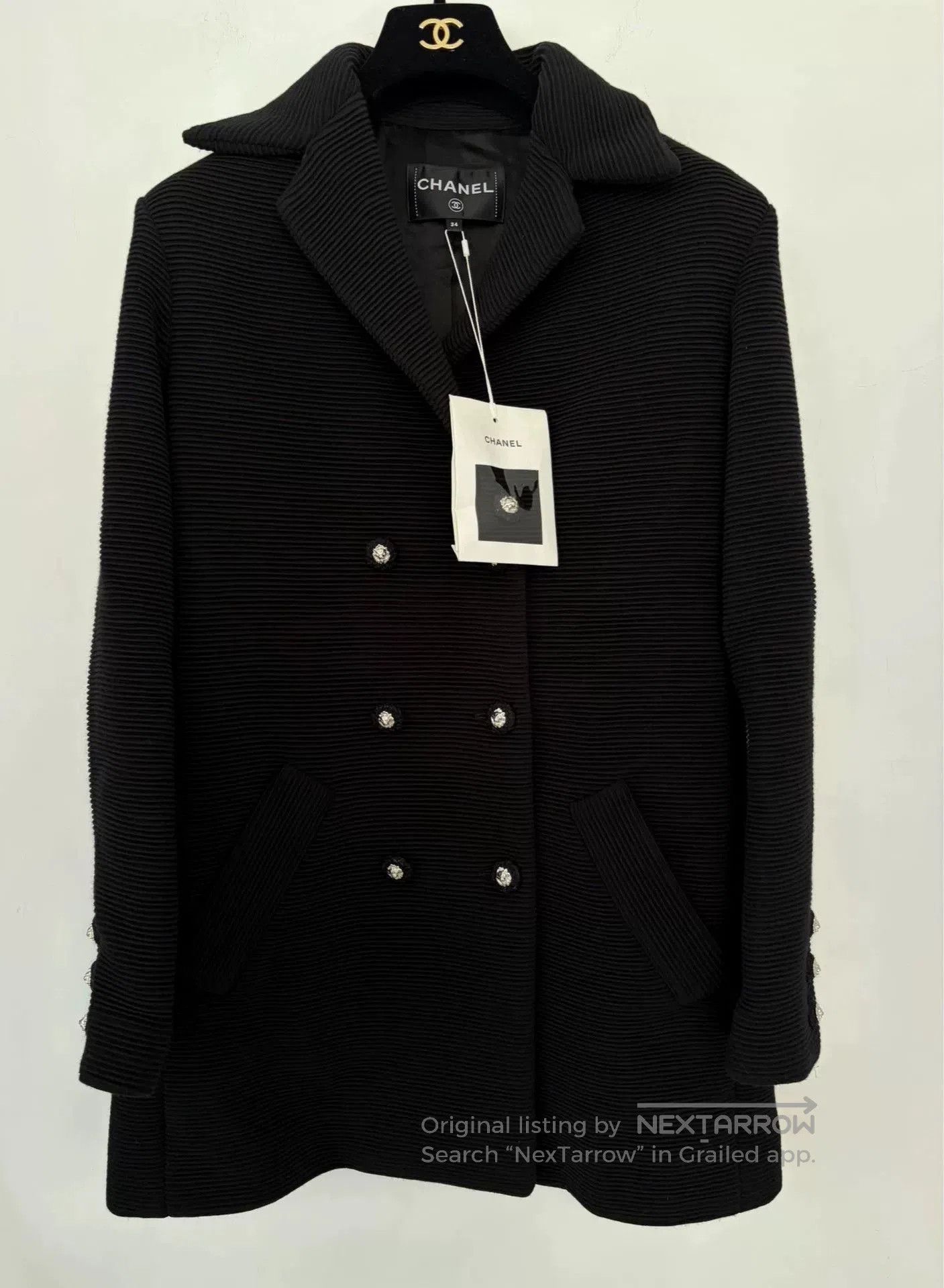 Chanel Chanel Lion Head Button Coat Size 34. Size US XS / EU 42 / 0 - 1 Thumbnail