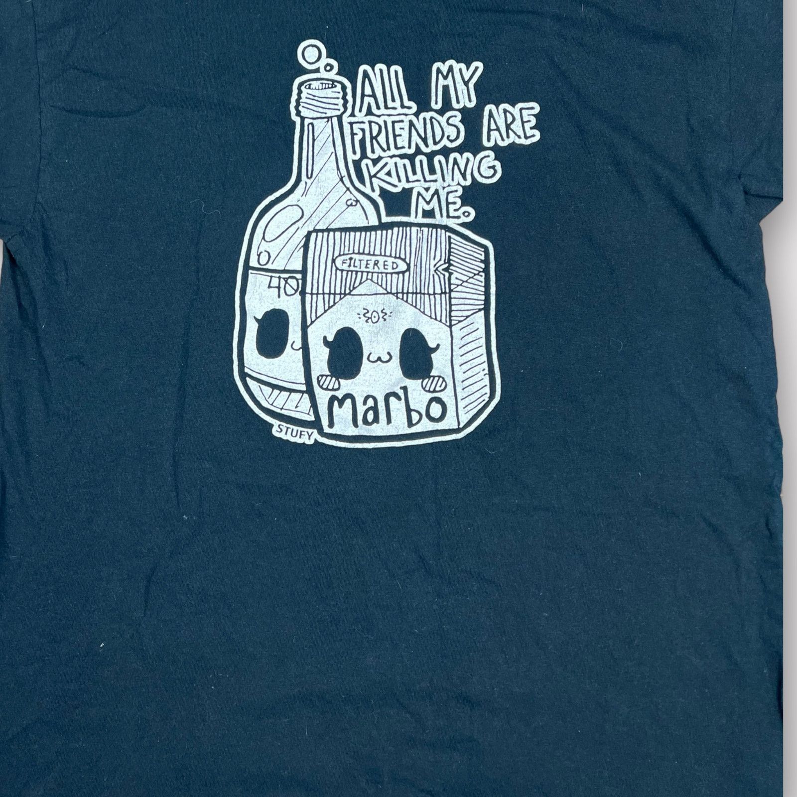 Vintage Vintage | “All My Friends Are Killing Me” | Large Size US L / EU 52-54 / 3 - 2 Thumbnail