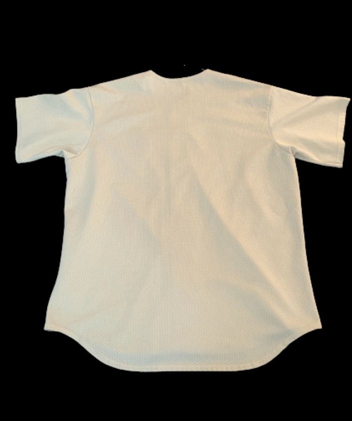 Majestic Vintage New York Yankees White Mesh Jersey(L) Size US L / EU 52-54 / 3 - 2 Thumbnail