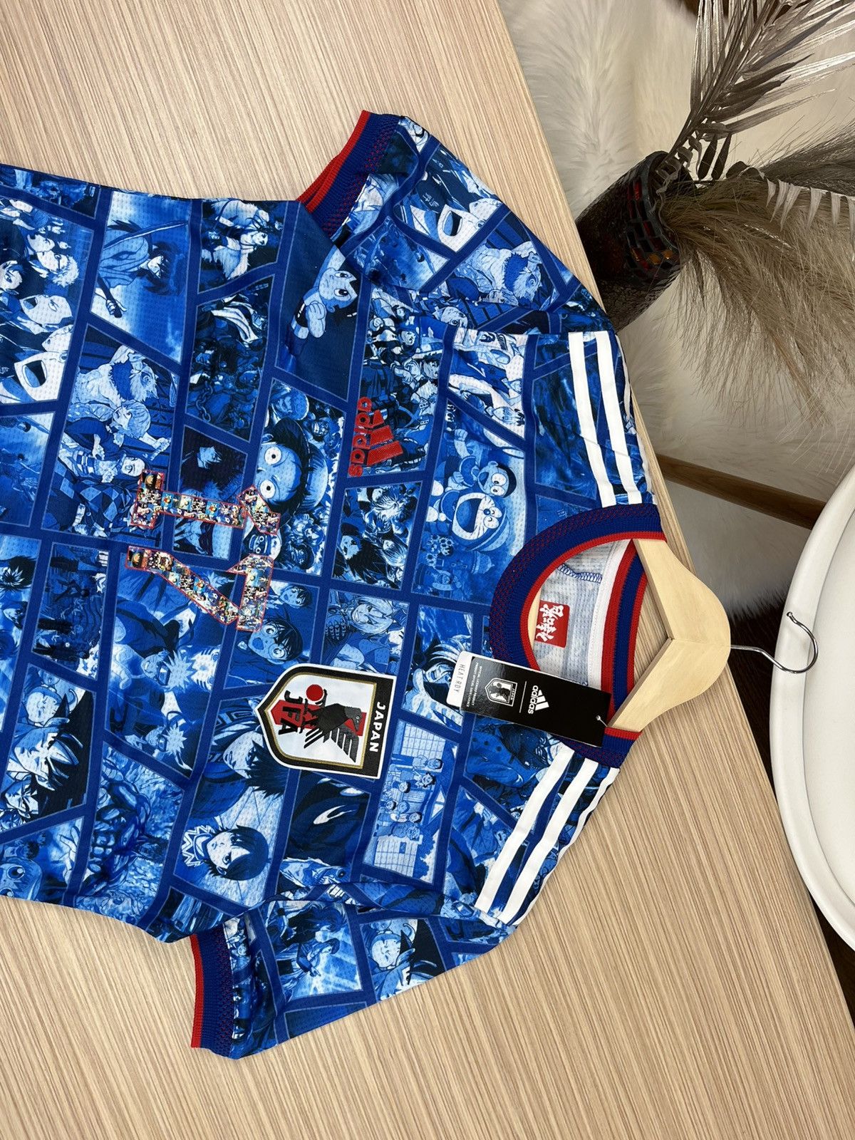 Japanese Brand Japan Anime Soccer Jersey Japanese Styel Y2k Blokecore Shirt Size US M / EU 48-50 / 2 - 3 Thumbnail