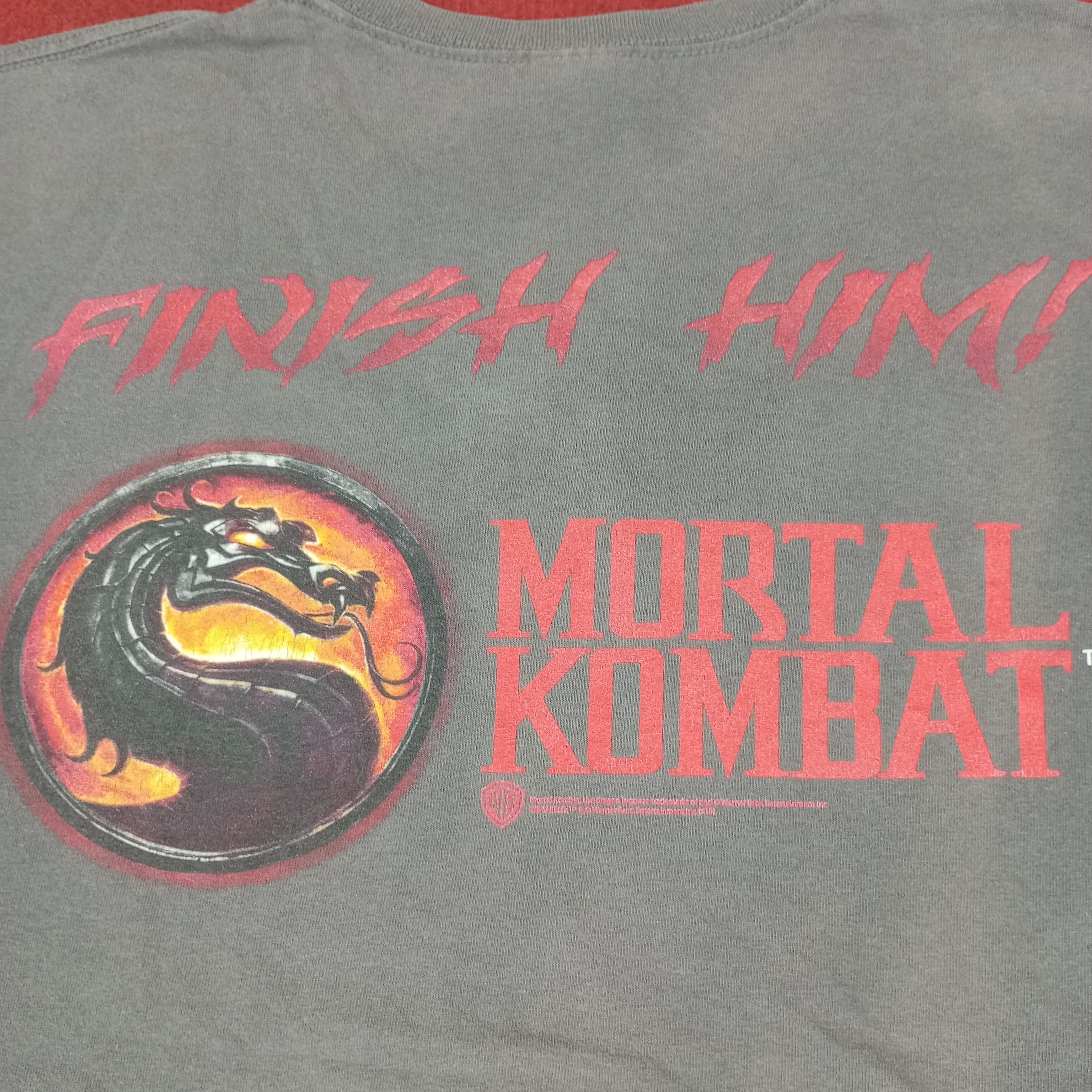 The Game × Vintage Mortal Combat Movie Games Promo Style Tshirt Size US L / EU 52-54 / 3 - 2 Thumbnail
