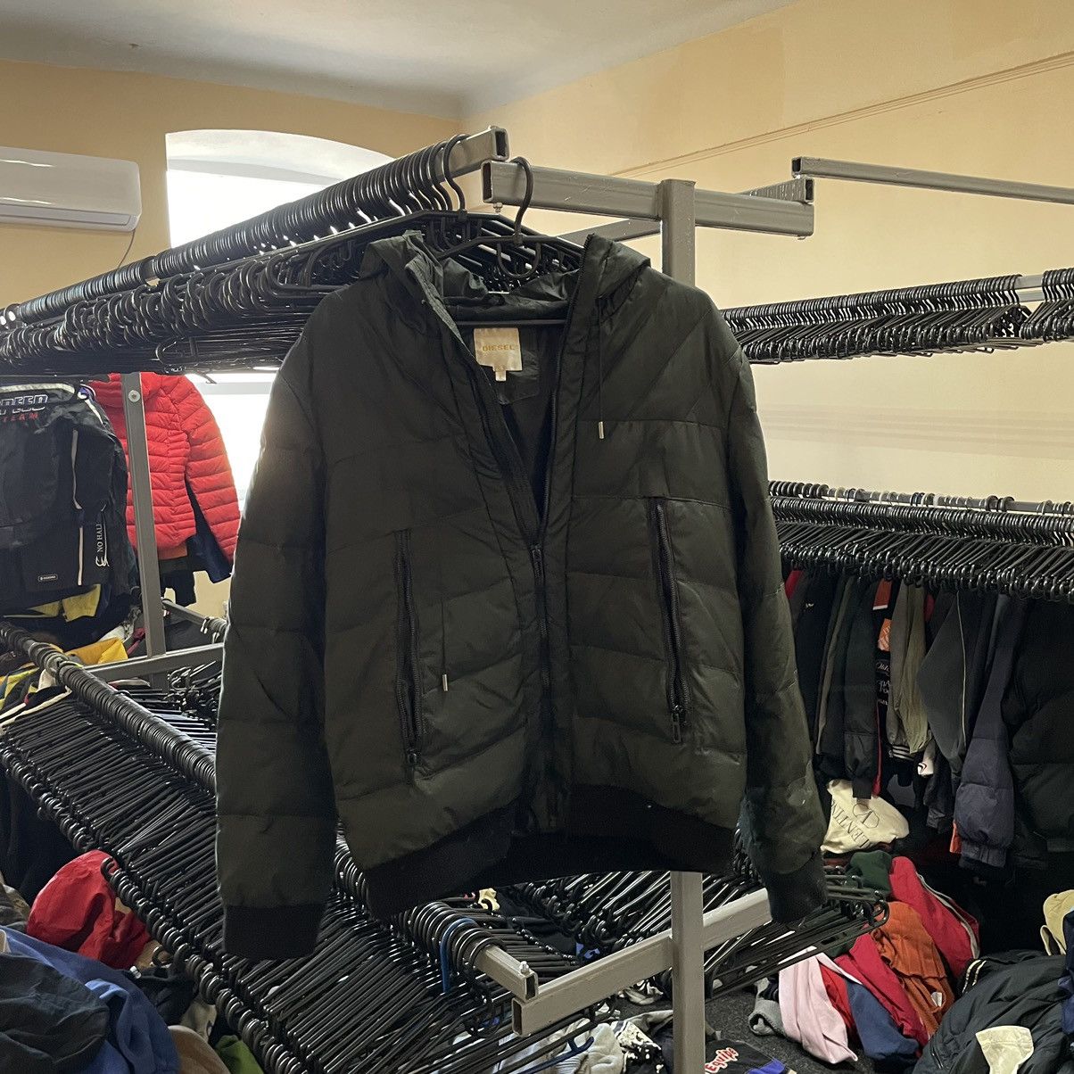 Diesel Diesel Military Down Bomber Jacket Khaki green puffer Size US M / EU 48-50 / 2 - 1 Thumbnail