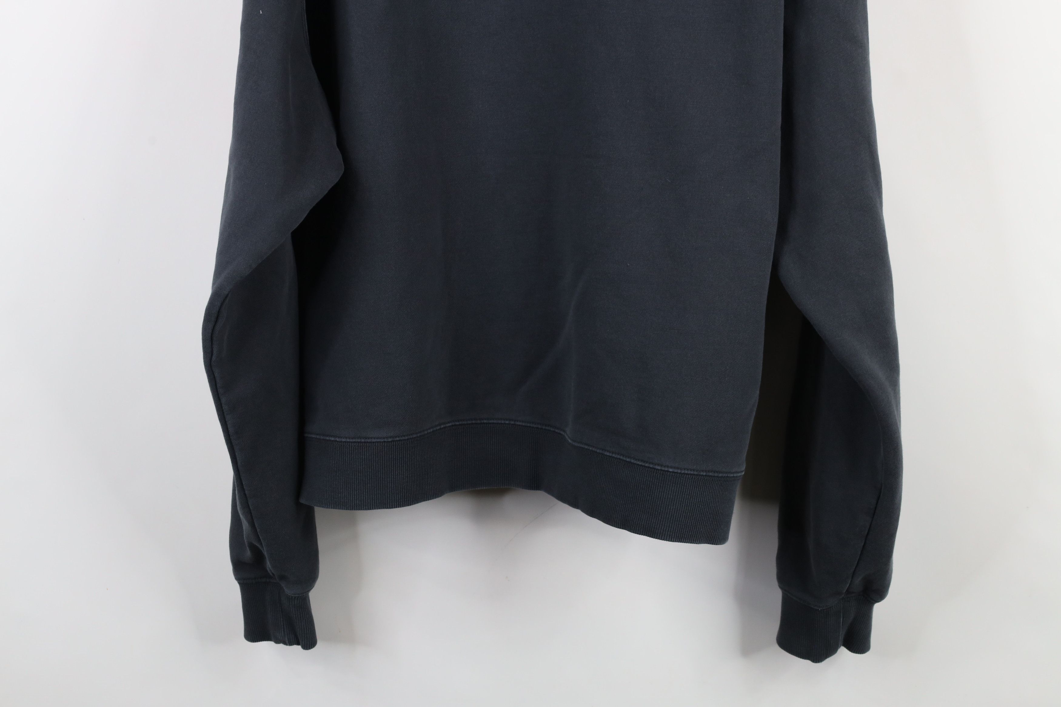 Guess × Vintage Vintage Guess Heavyweight Hoodie Sweatshirt Dark Gray Size US L / EU 52-54 / 3 - 15 Thumbnail