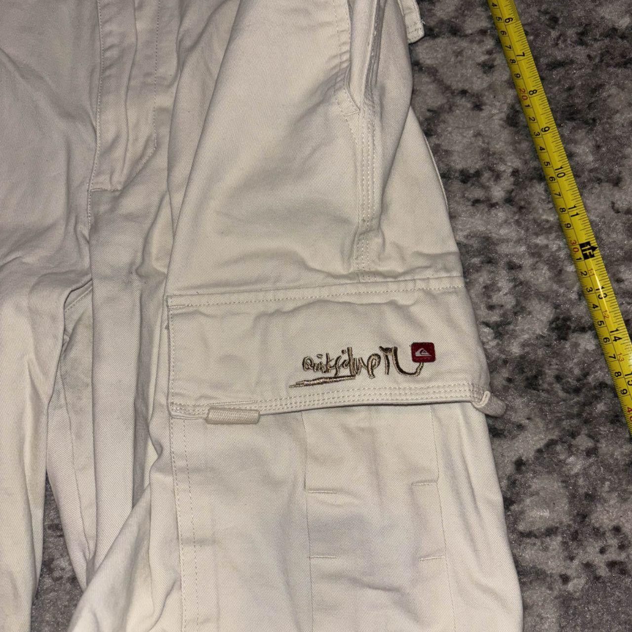 Quiksilver Y2K Quiksilver Khaki Cargo Shorts Size US 32 / EU 48 - 3 Thumbnail