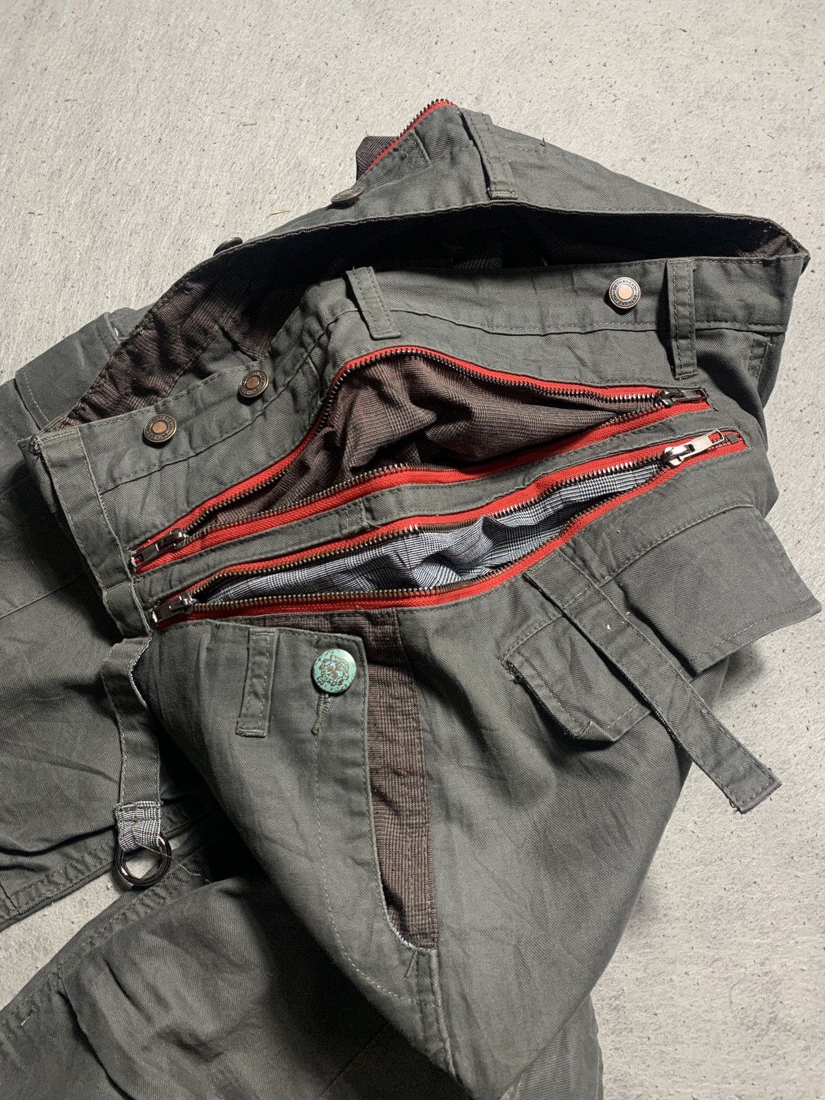 Number (N)ine Japanesene Brand BreathMint Multipocket Bondage Cargo Pant Size US 37 - 5 Thumbnail