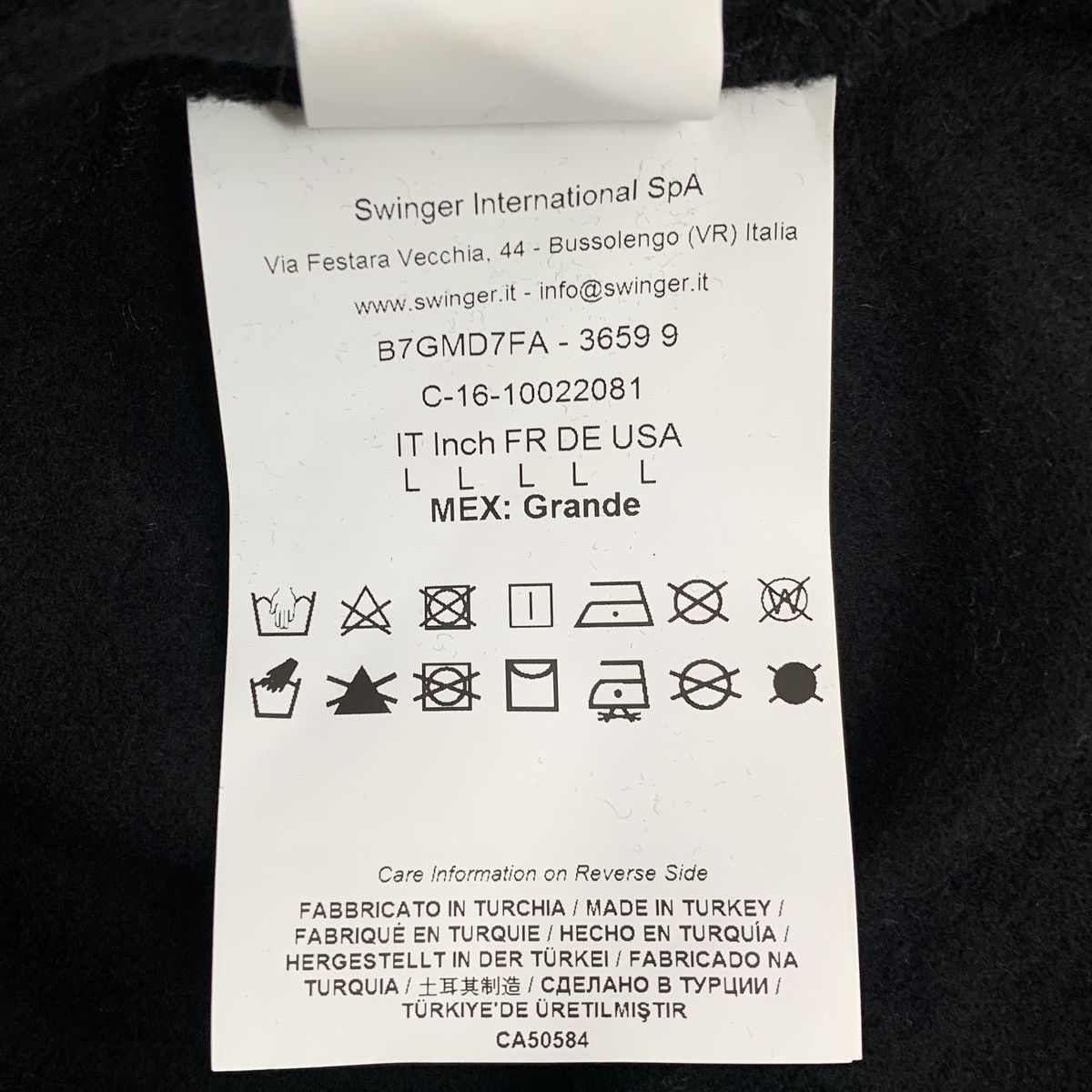 Versace Versace Logo Letter Printed Long Sleeve Sweatshirt K26WX Size US L / EU 52-54 / 3 - 8 Thumbnail
