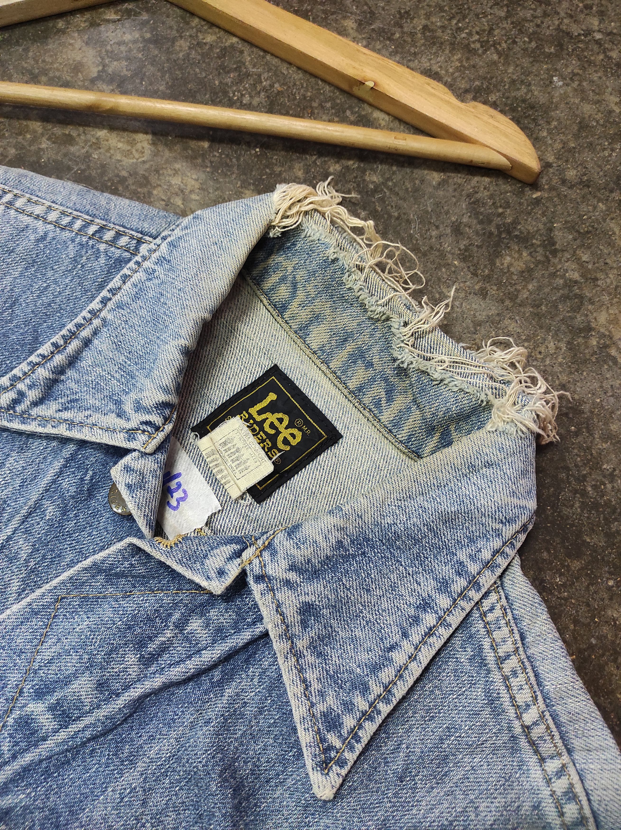 Lee × Vintage LEE RIDERS USA 70'S SCOVIL DENIM TRUCKER JACKET DISTRESSED Size US M / EU 48-50 / 2 - 3 Thumbnail