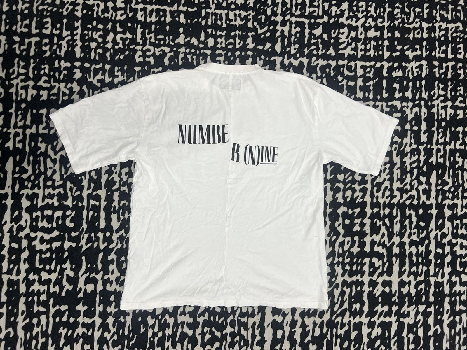 Number (N)ine × Supreme Supreme Number Nine Manson Tee White Size