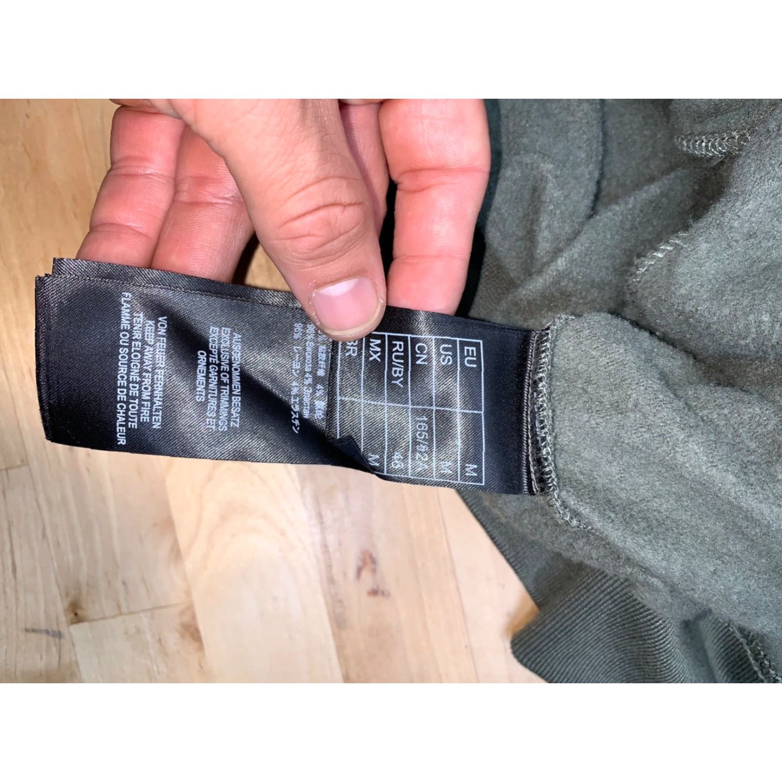 BMW BMW Hoodie Womens M Olive Green Casual Stretch Pockets Logo #8170 Size M / US 6-8 / IT 42-44 - 6 Thumbnail