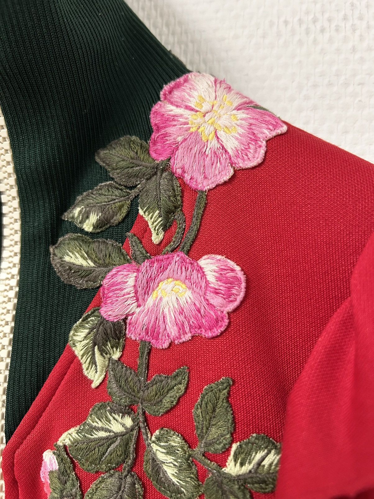 Gucci FW2017 Floral Embroidered Zip Jacket Size US XS / EU 42 / 0 - 5 Thumbnail