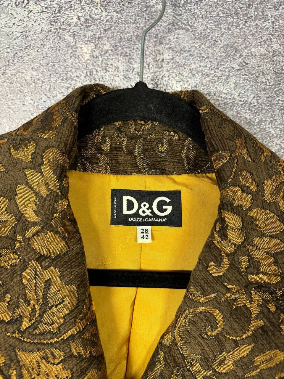 Dolce & Gabbana × Vintage Vintage Dolce Gabbana Retro Paisley Print Woman Coat 28/42sz Size M / US 6-8 / IT 42-44 - 11 Thumbnail