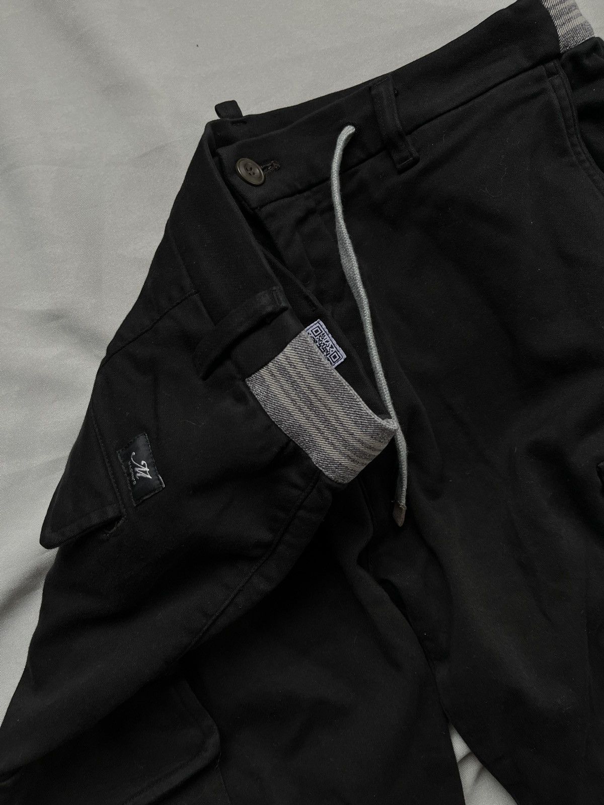 Mason's Mason's Chile Golf Cotton Jersey Carrot Cargo Black Pants Size US 34 / EU 50 - 10 Thumbnail