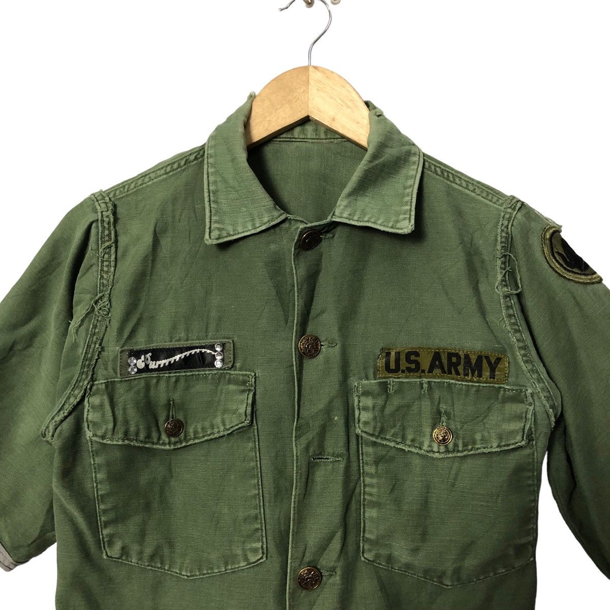 Other Vintage Us Army Button Ups Short Sleeve Jacket Size S / US 4 / IT 40 - 4 Thumbnail
