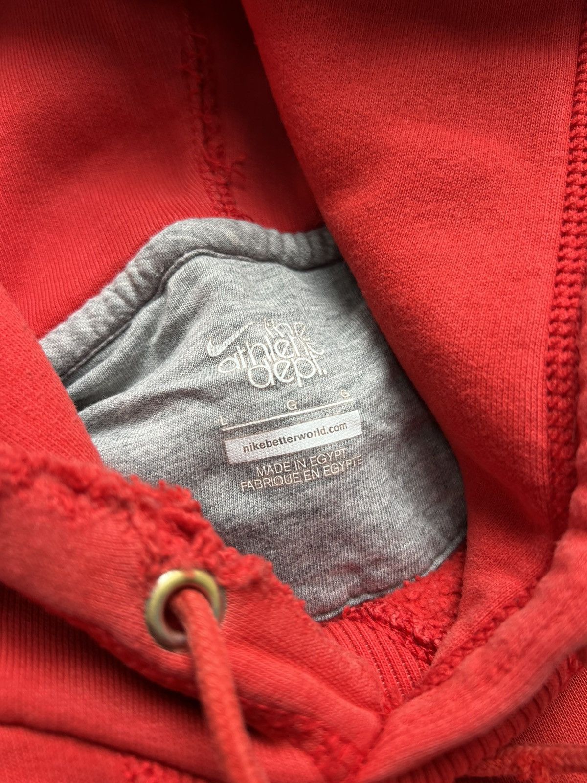 Vintage Nike vintage distressed hoodie Size US L / EU 52-54 / 3 - 8 Thumbnail