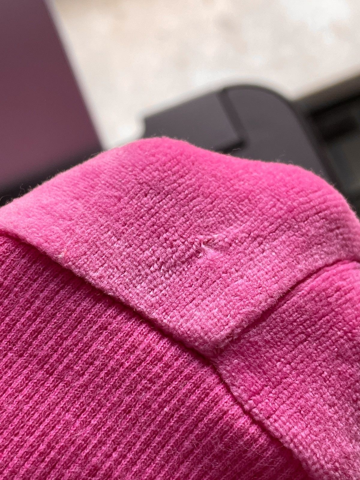 Vintage Vintage Velvet Pink Sweatshirt Zip Hoodie Drip Swag Size S / US 4 / IT 40 - 6 Thumbnail