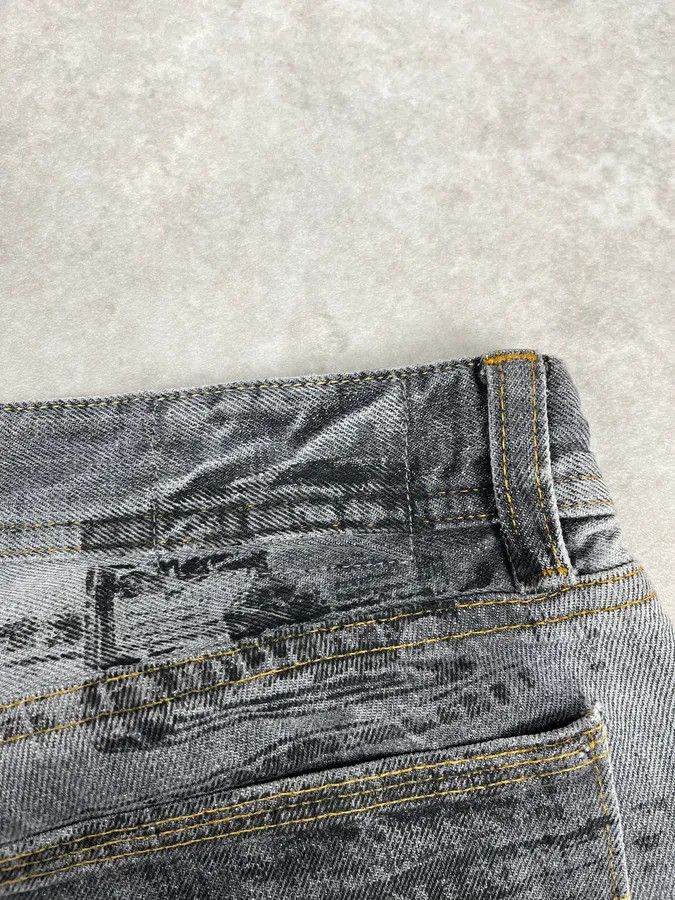 Dolce & Gabbana SS2006 Dolce & Gabbana Dirty Effect Grey Denim Jeans Size US 30 / EU 46 - 9 Thumbnail