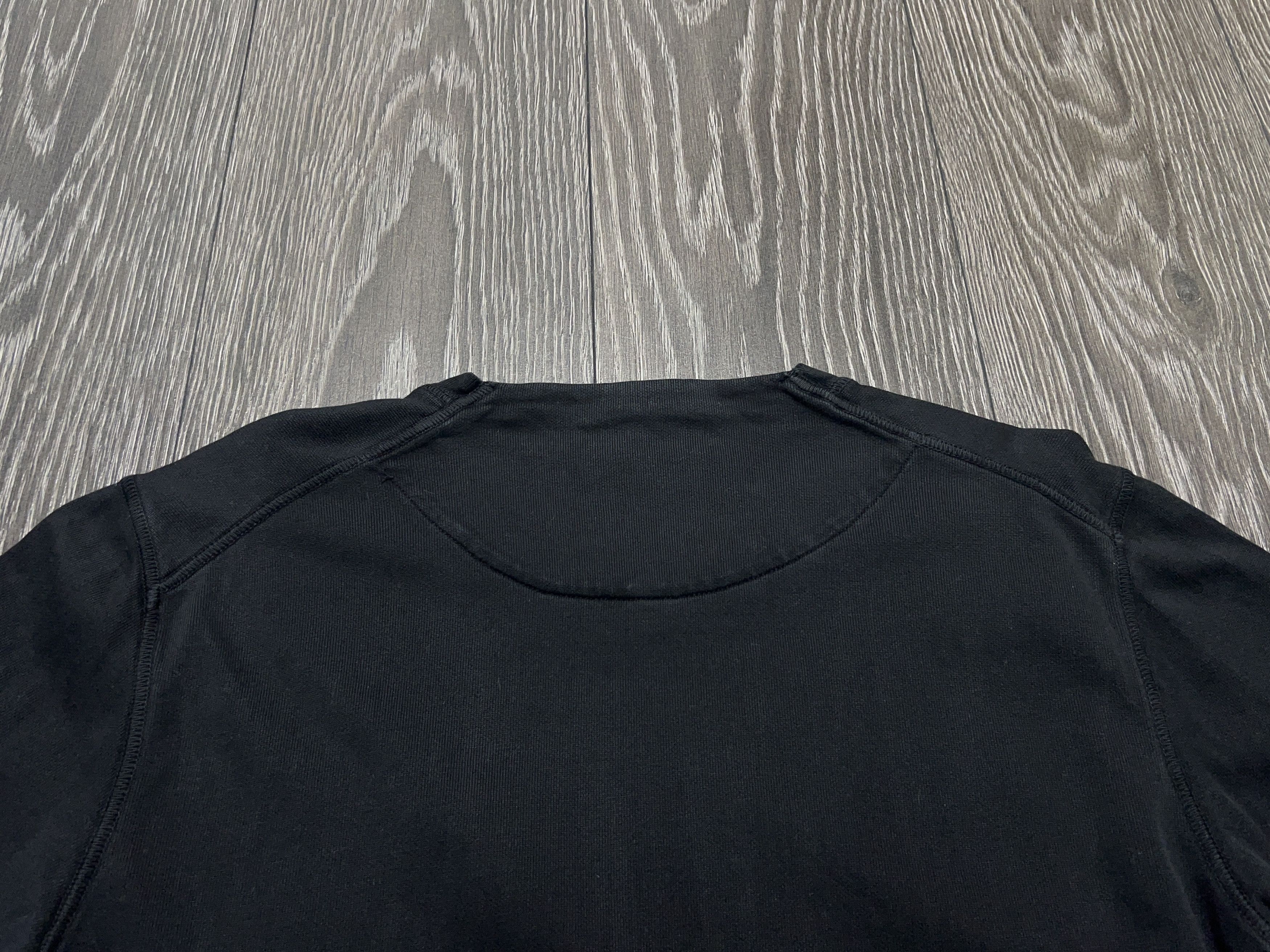 Stone Island Stone Island 2009 Black Cotton Sweatshirt Pullover Size L Size US L / EU 52-54 / 3 - 14 Thumbnail