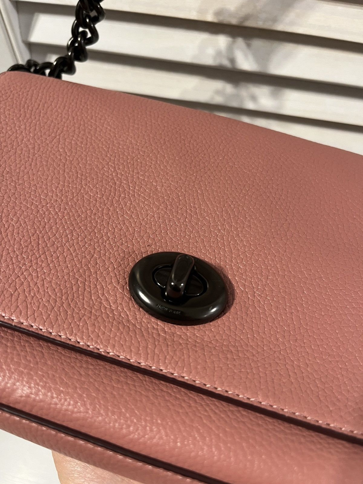 Coach × Designer × Vintage Bag COACH 1494 Pebble Leather Crosstown Size ONE SIZE - 9 Thumbnail