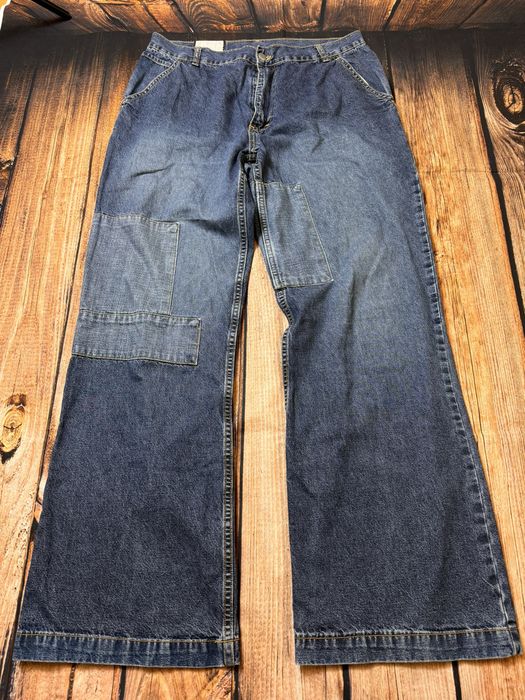 Vintage Vintage pants baggy fit Flared max y2k denim Japan Style | Grailed
