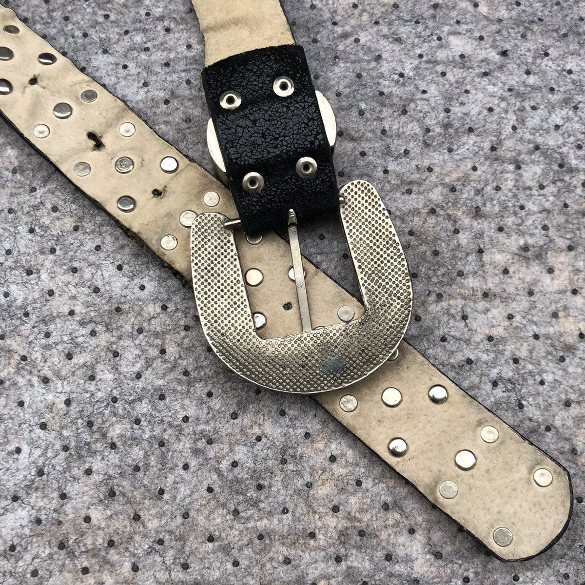 Japanese Brand Vintage like B.B. Simon belt Crystals Studded Size ONE SIZE - 7 Thumbnail