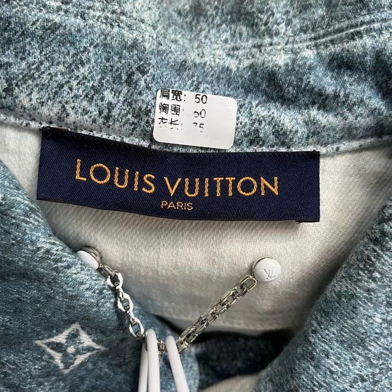 Louis Vuitton Louis Vuitton Blue Starry Sky Gradient Vintage Denim Jacket Size US S / EU 44-46 / 1 - 2 Thumbnail