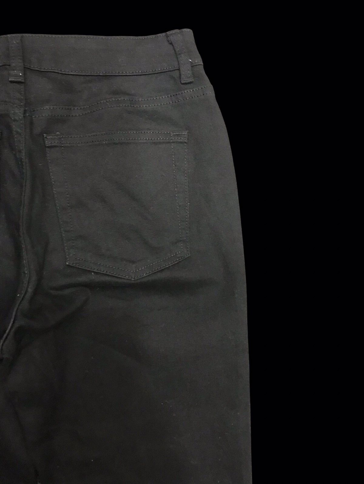 GU 💥FLARE💥GU Japan Superblack Flare Denim F184 Size US 27 - 9 Thumbnail