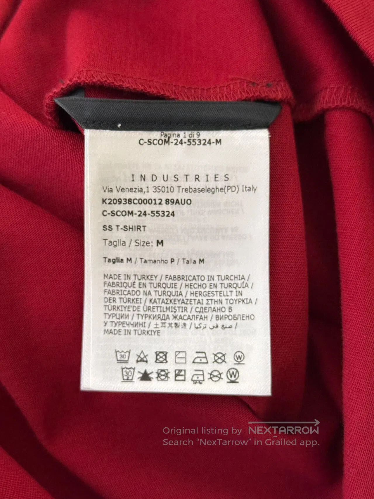 Moncler Moncler Women’s Red Short Sleeve T. Size M / US 6-8 / IT 42-44 - 6 Thumbnail