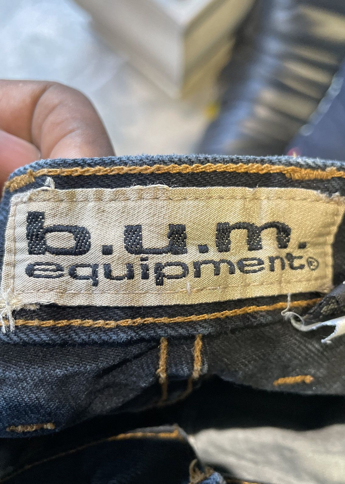 B.U.M Equipment 90’s/Y2K B.U.M Equipment Jeans Size US 33 - 4 Thumbnail