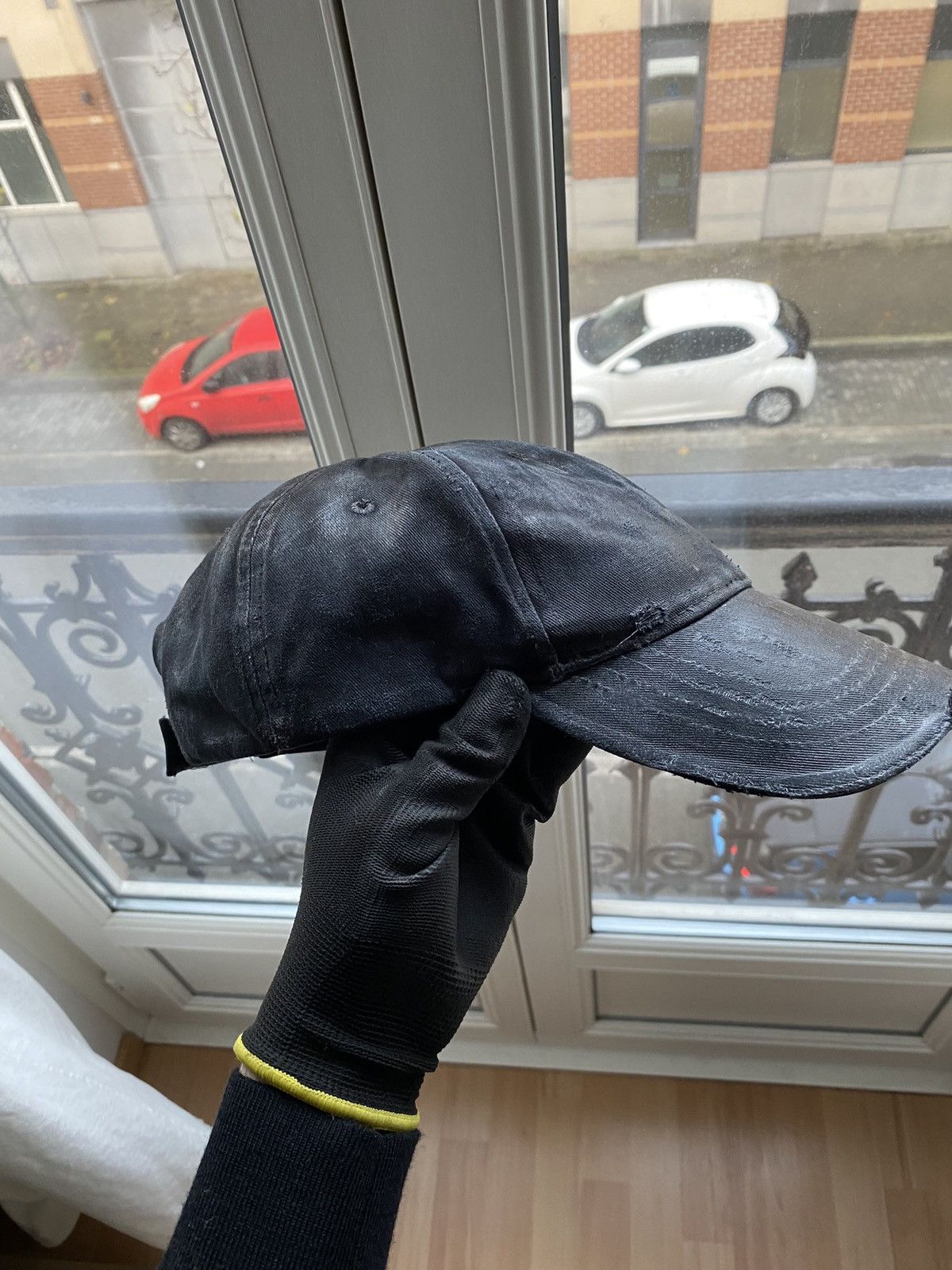 Vintage Upcycled Waxed Tactical Cap Size ONE SIZE - 1 Thumbnail