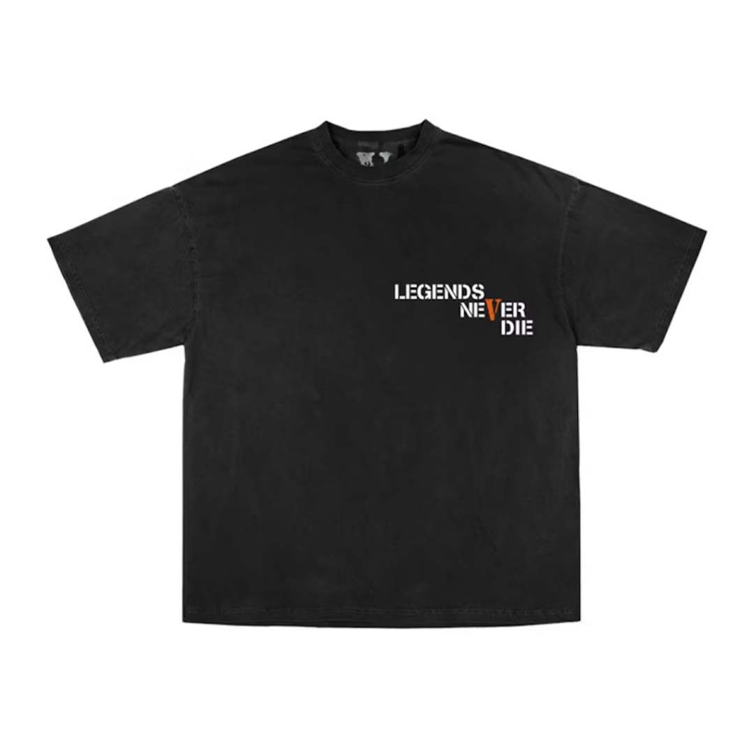 Vlone Juice Wrld x 999 Tee Black Size US M / EU 48-50 / 2 - 1 Thumbnail