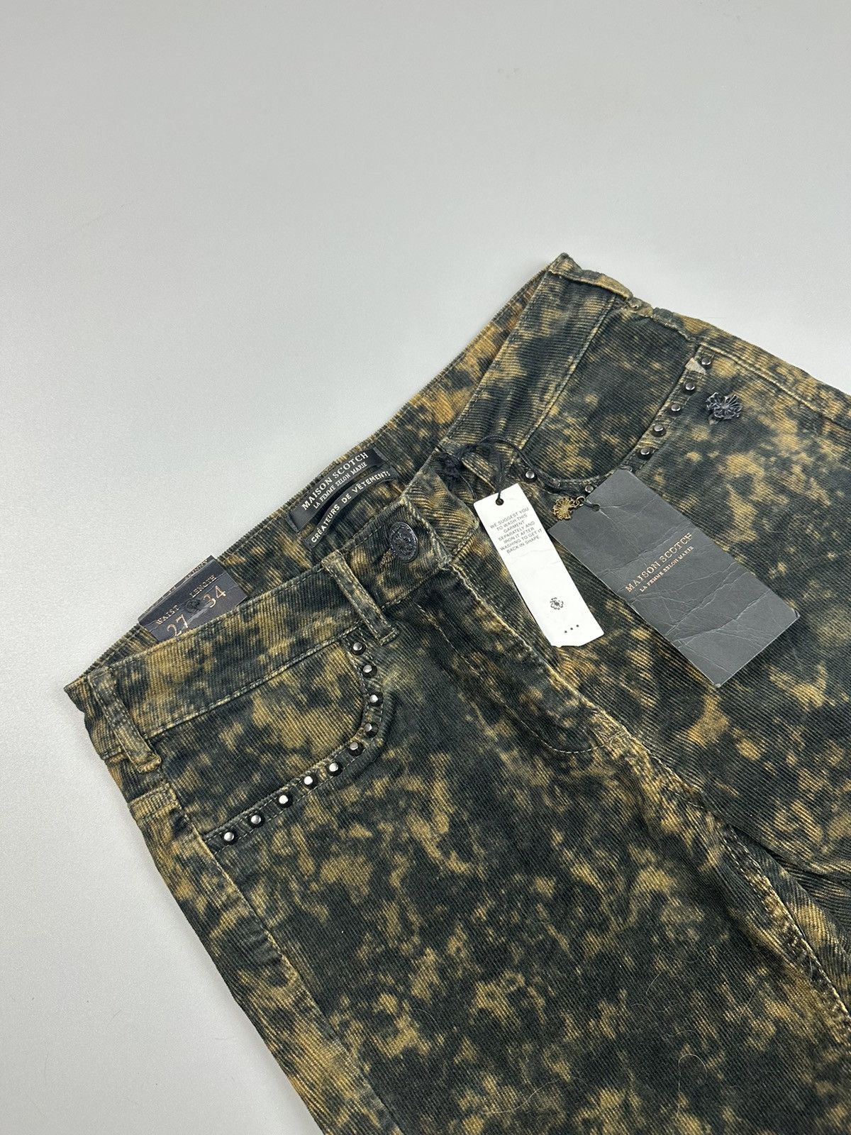 Maison Scotch × Scotch & Soda Maison Scotch skinny corduroy faded style pants Size 28" / US 6 / IT 42 - 3 Thumbnail