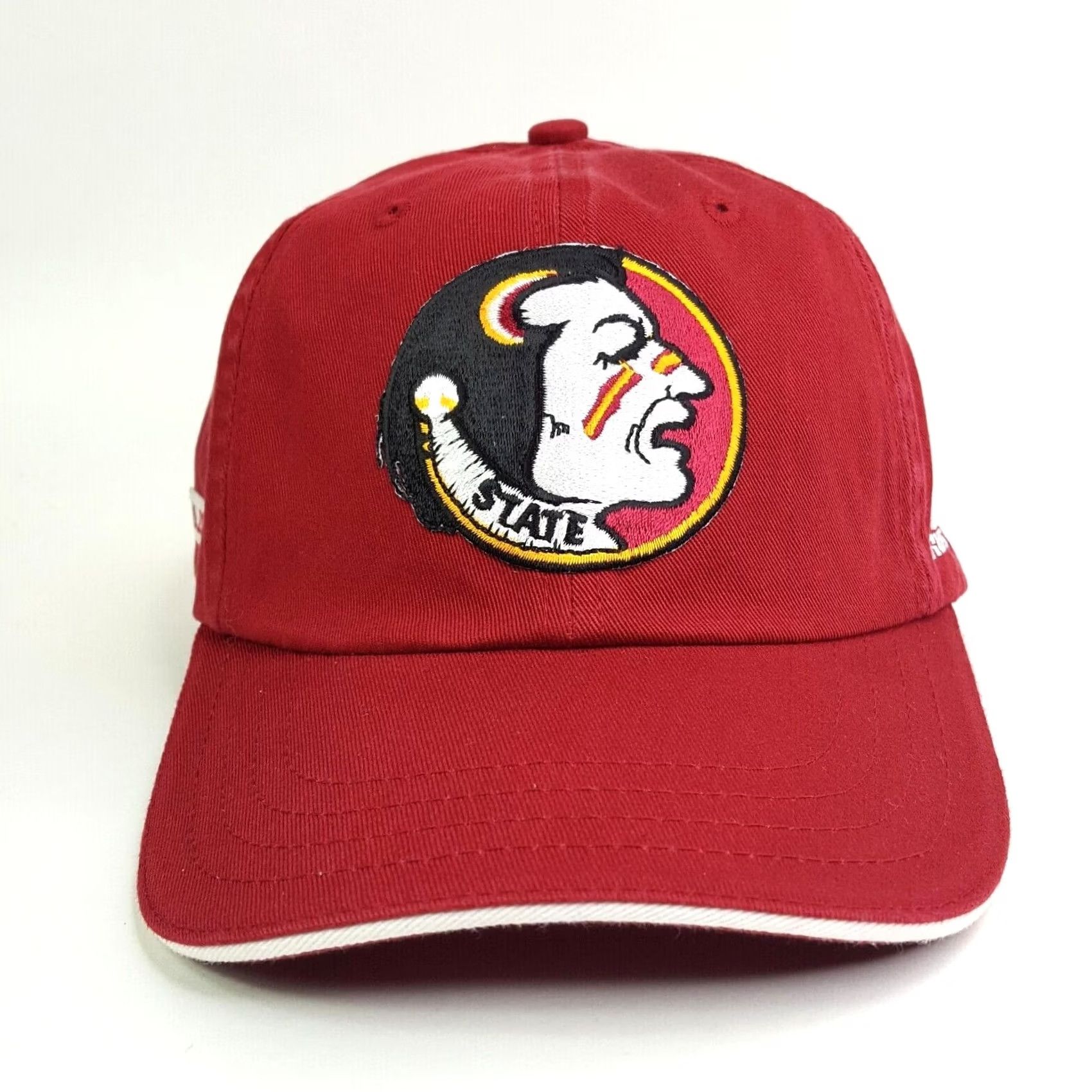 Russell Athletic VINTAGE Florida State Seminoles Hat NCAA Red Logo Cap Retro Size ONE SIZE - 2 Thumbnail