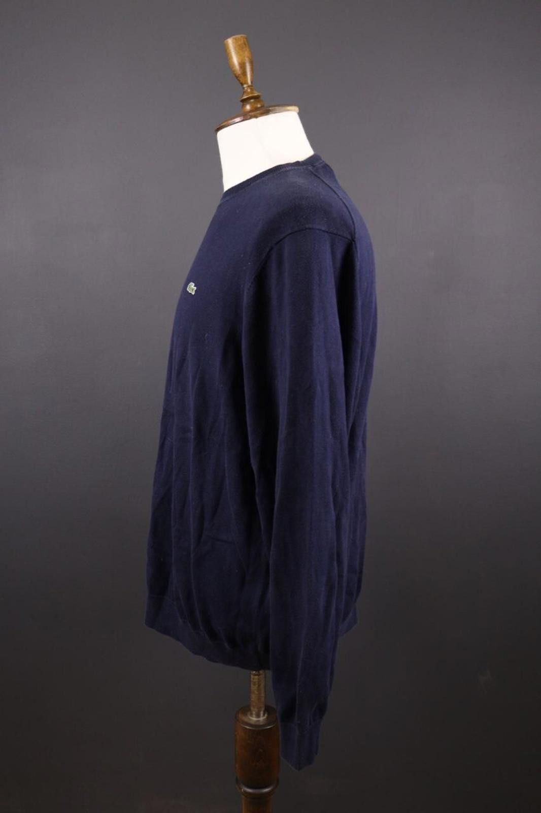 Lacoste Lacoste Blue Vintage Knit Sweater Size FR 8 / US 3XL Size US XXL / EU 58 / 5 - 7 Thumbnail