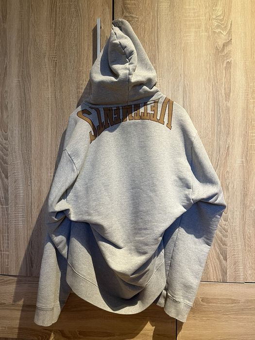 Vetements cheap misplaced hoodie