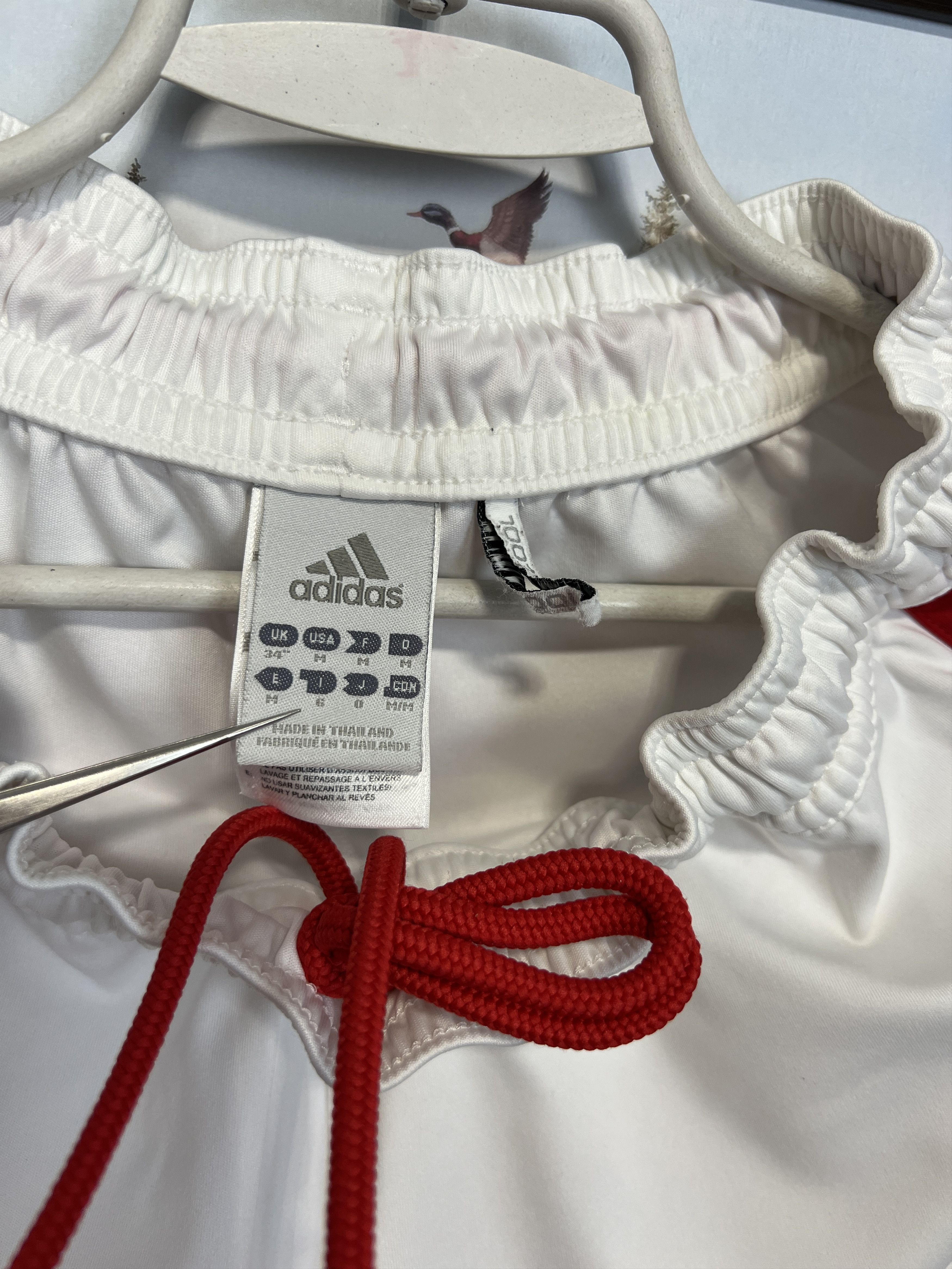 Adidas Bayer 04 Leverkusen Football Shorts Soccer PLayer Issue Size US 32 / EU 48 - 7 Thumbnail