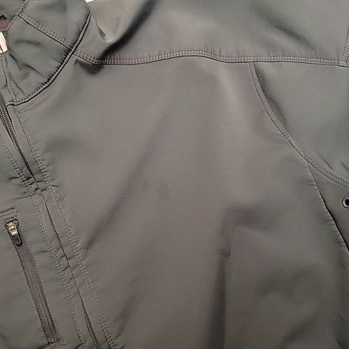 Nike Nike Jacket Mens L Gray TEAM Softshell Full Zip Fleece Lined Embroidered Swoosh Size US L / EU 52-54 / 3 - 4 Thumbnail