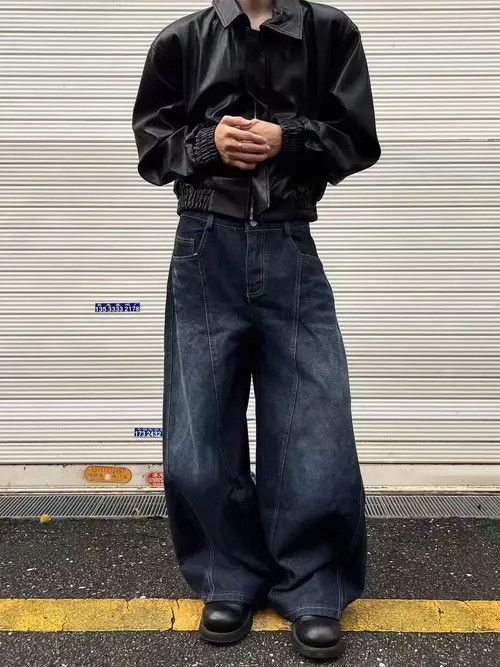 VIBE Vintage street hip hop machete wash baggy y2k jeans Size US 34 / EU 50 - 3 Thumbnail
