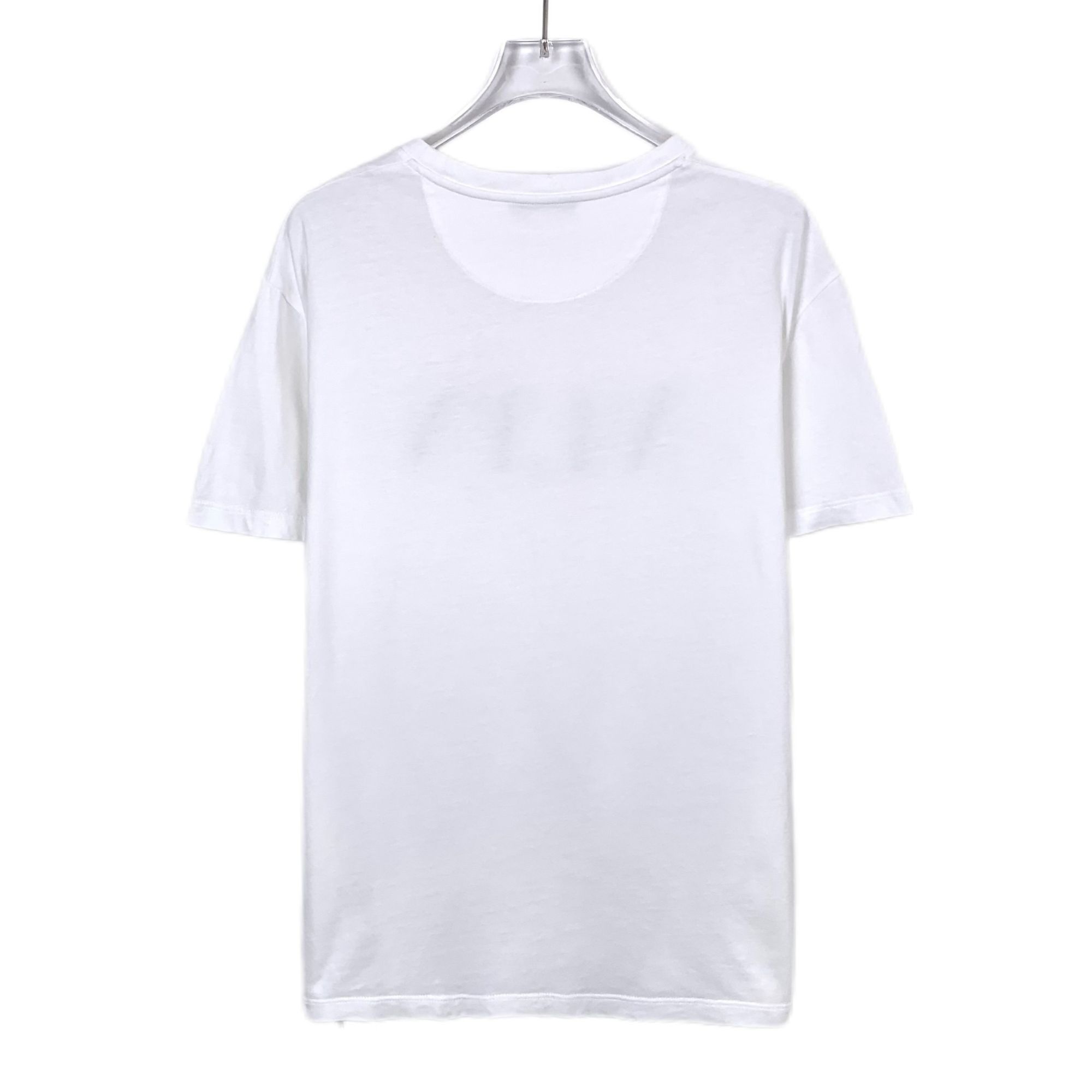 Valentino Valentino White "VLTN" Logo Cotton T-Shirt S Size Made In It Size S / US 4 / IT 40 - 8 Thumbnail