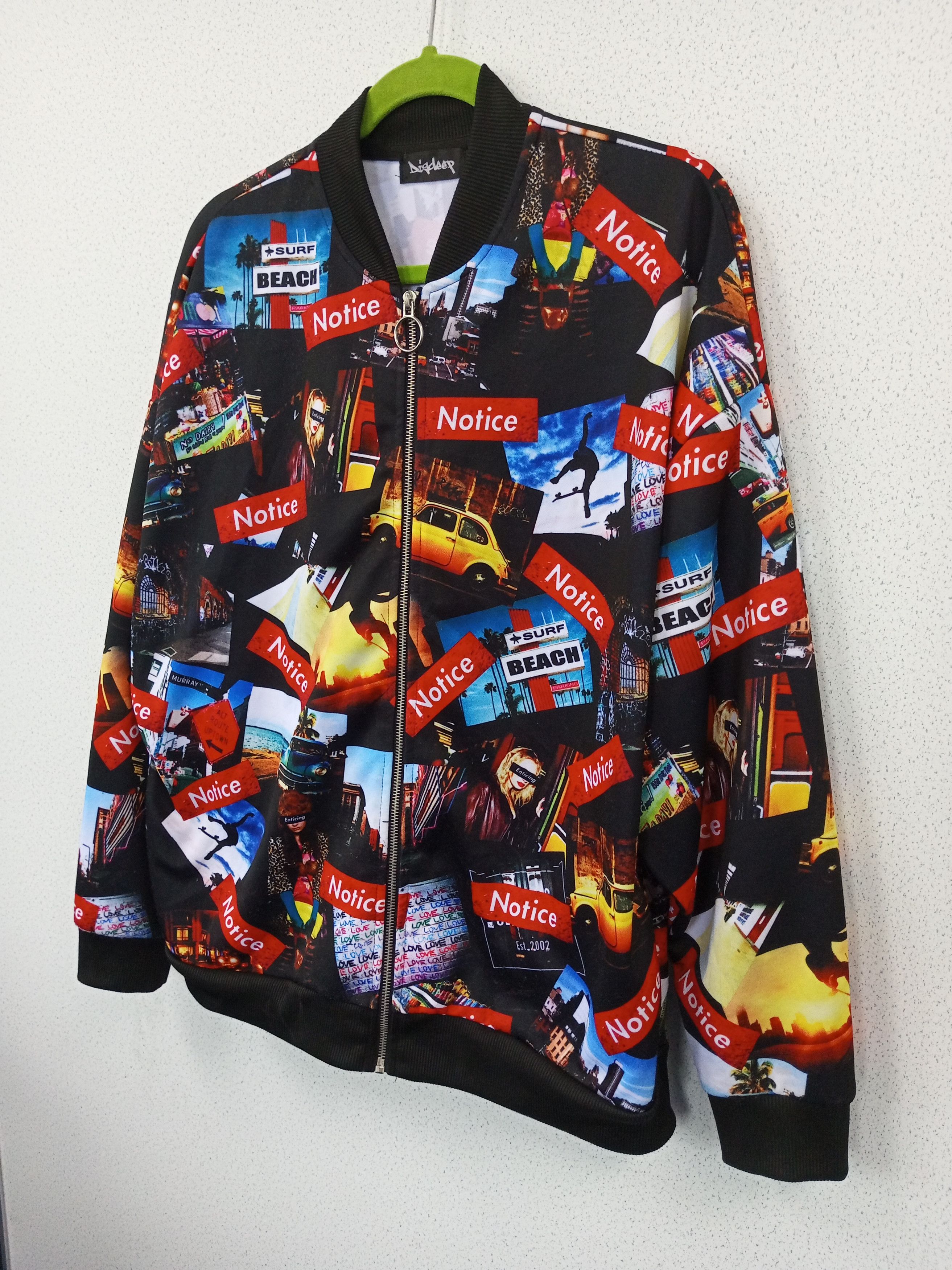 Japanese Brand Digdeep Surf Streetwear Jacket Size US L / EU 52-54 / 3 - 3 Thumbnail