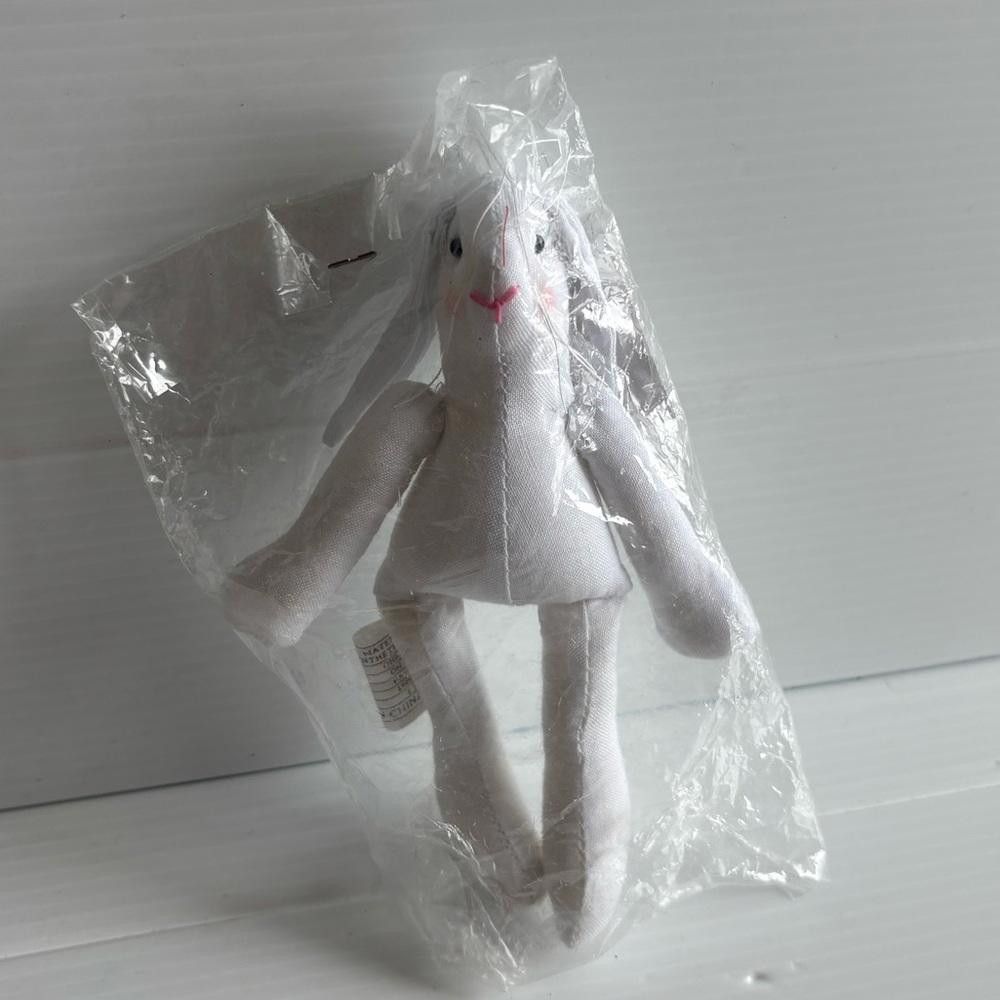 Designer Darice 5" Cloth Muslin Bunny Easter Craft Doll Size ONE SIZE - 5 Thumbnail