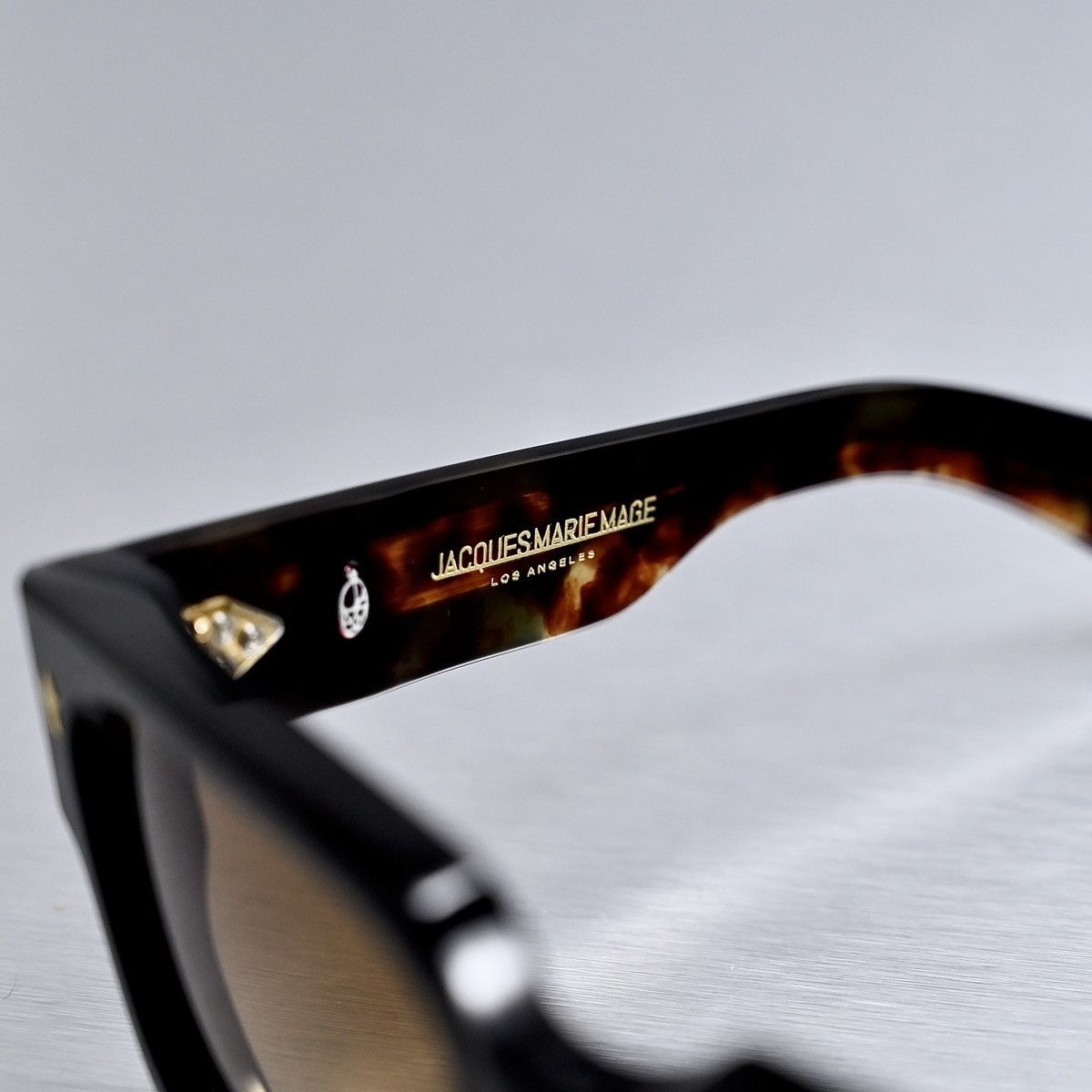 Jacques Marie Mage JACQUES MARIE MAGE JMM ENZO NOIR 15 SUNGLASSES Size ONE SIZE - 7 Thumbnail