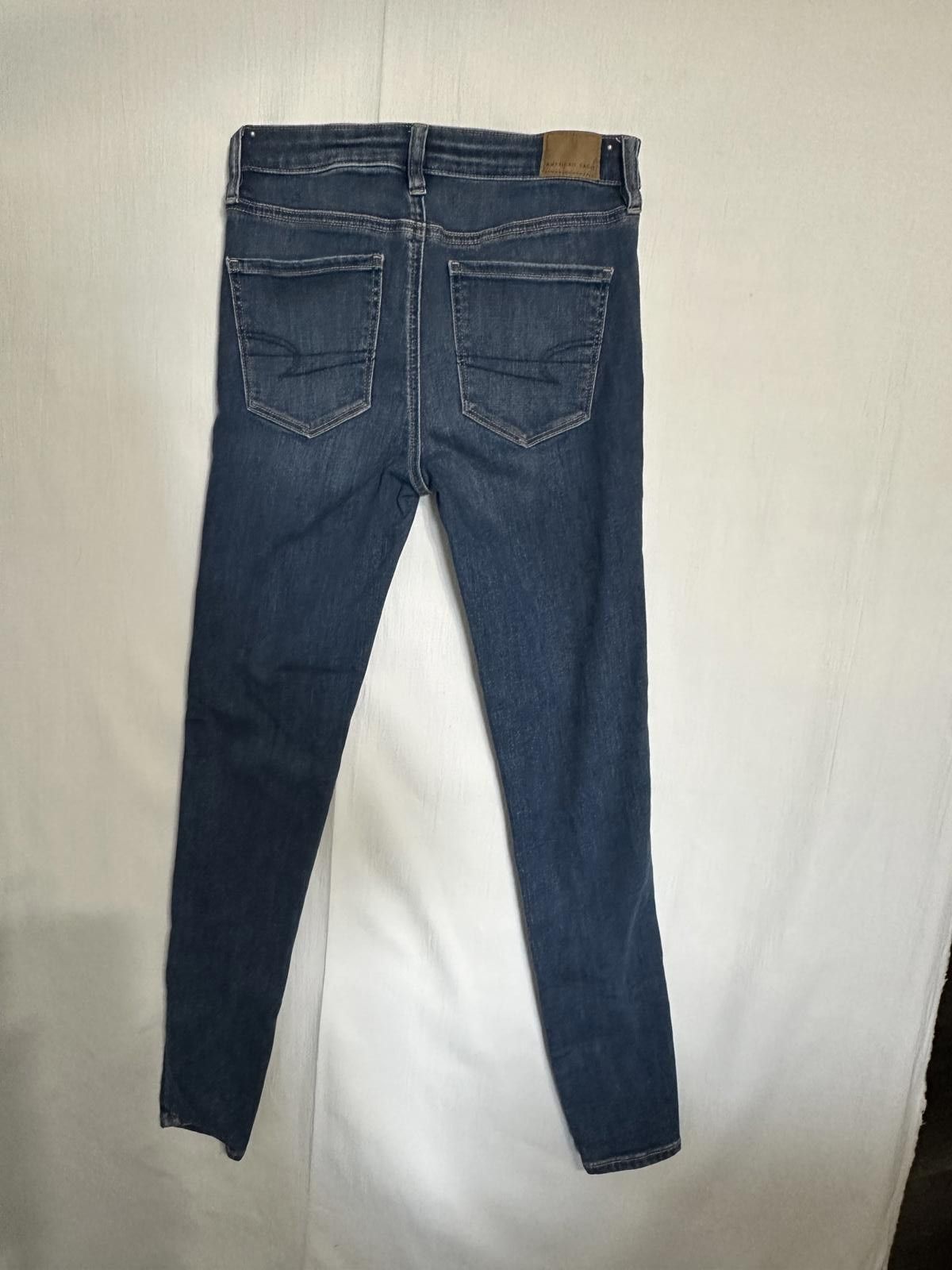 American Eagle Outfitters American Eagle Women's High-Waisted Skinny Jeans Size 27" / US 4 / IT 40 - 4 Thumbnail