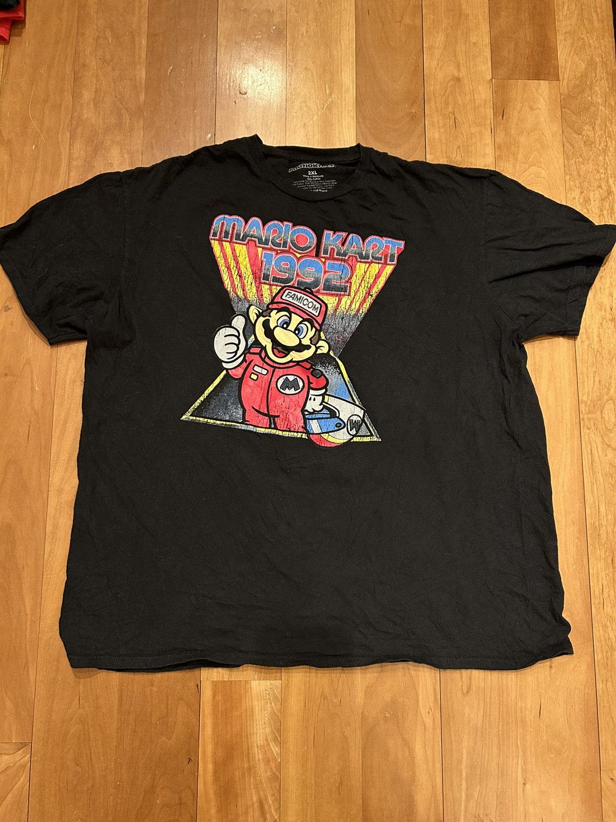 Nintendo × Vintage Vintage Video Game Graphic Tshirt Size US L / EU 52-54 / 3 - 1 Thumbnail