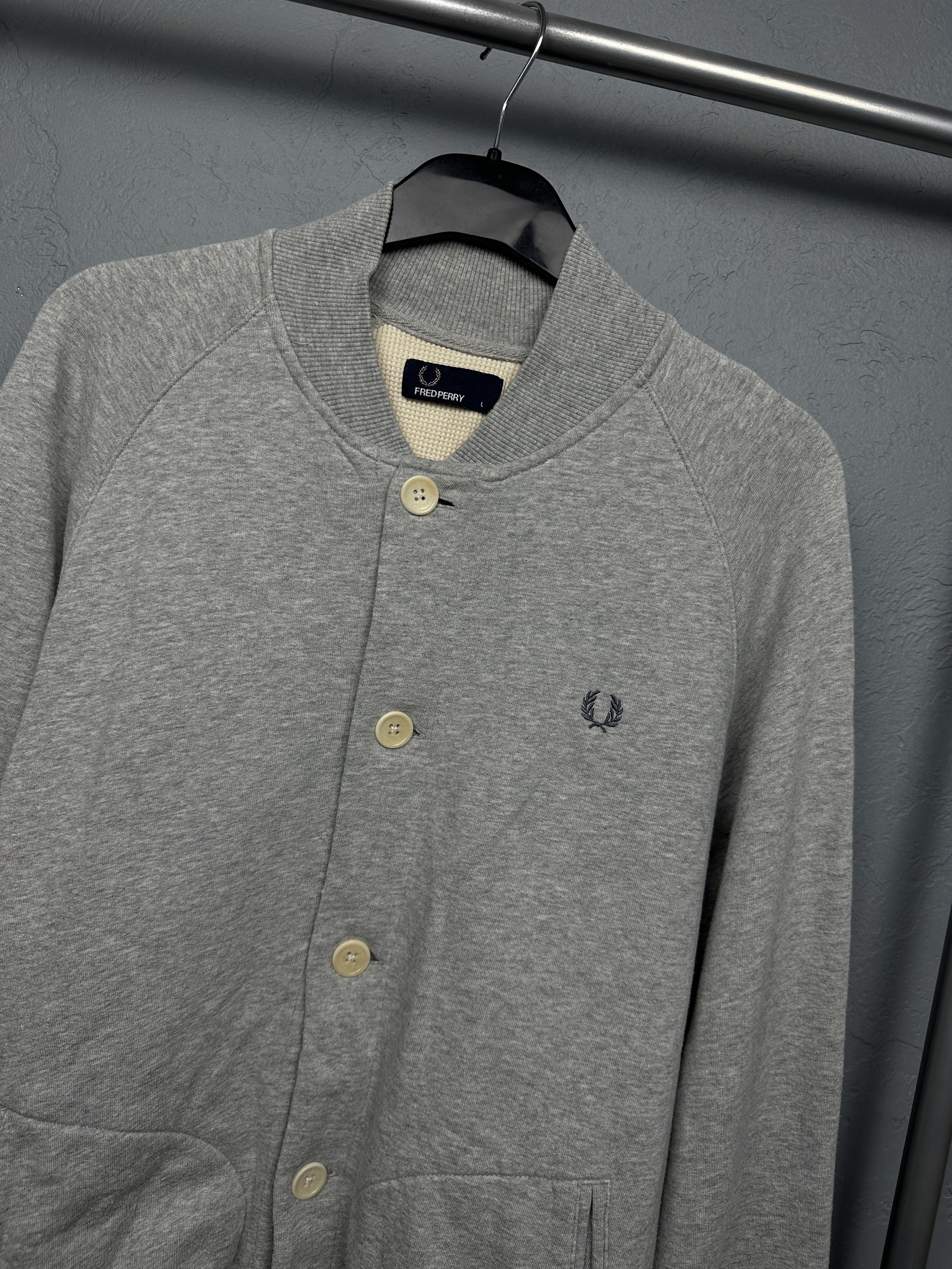 Fred Perry Fred Perry Vintage Mens Cotton Bomber Jacket Size US L / EU 52-54 / 3 - 2 Thumbnail