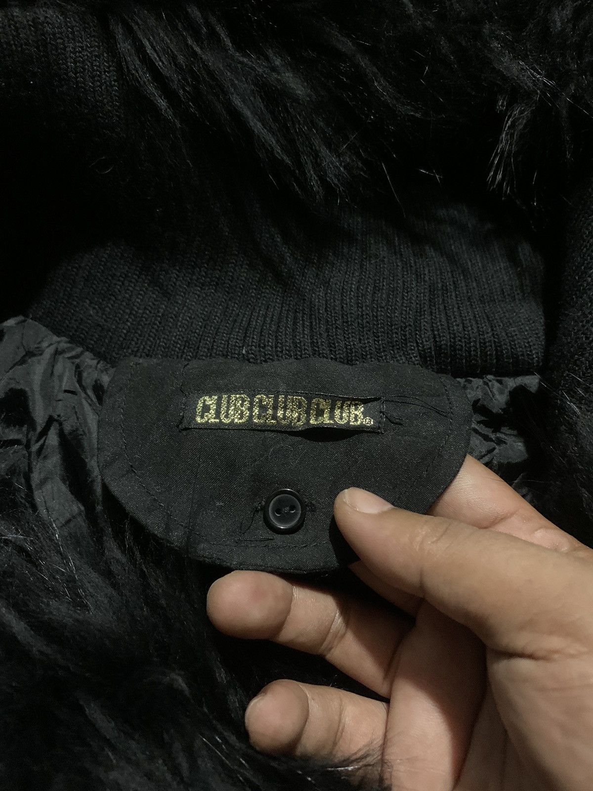 If Six Was Nine Bondage raccoon fur jacket club club club LGB style Size US S / EU 44-46 / 1 - 11 Thumbnail