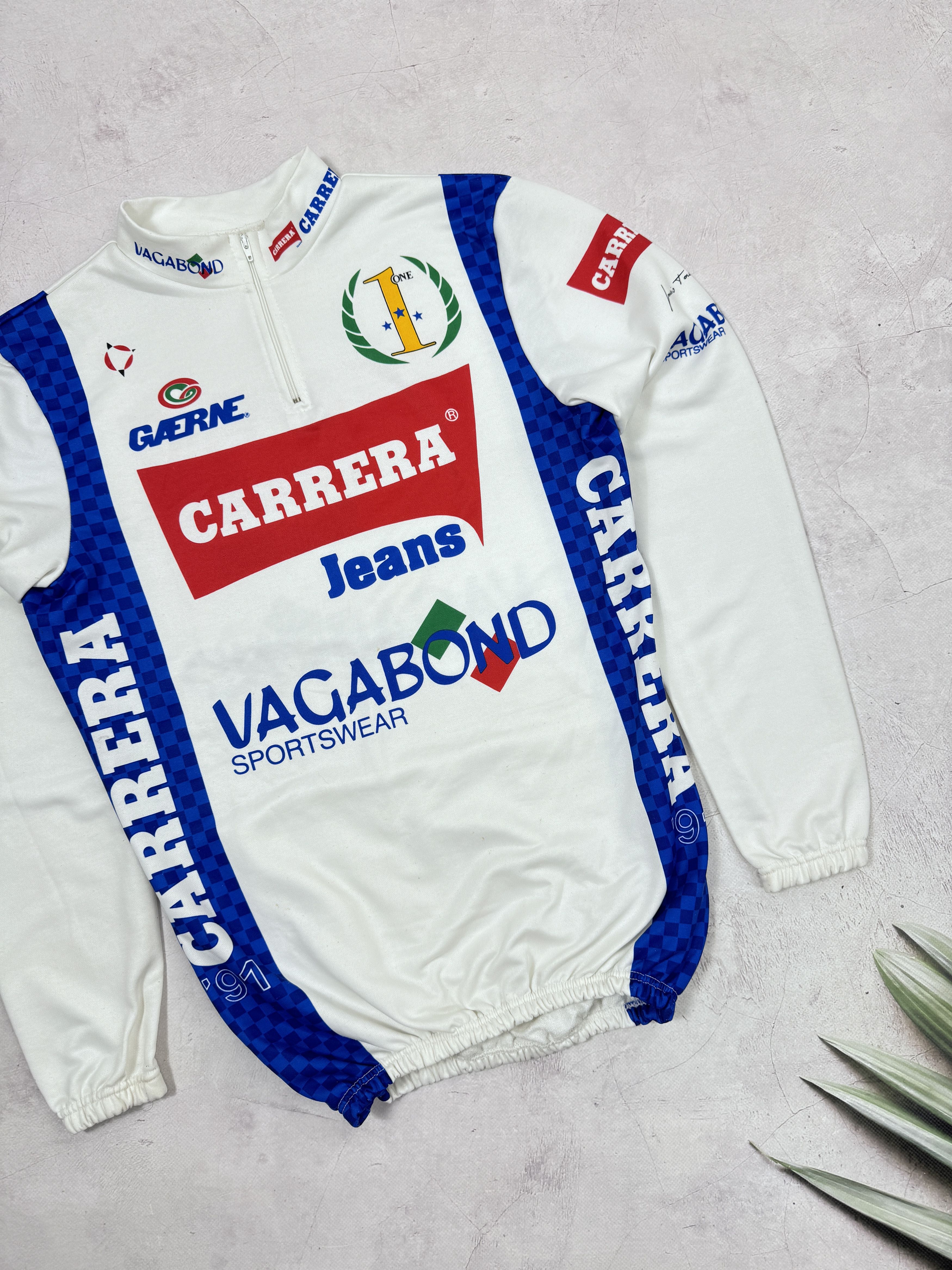 Vintage Vintage 1991 Carrera Vagabond Cycling Jersey Size US M / EU 48-50 / 2 - 4 Thumbnail