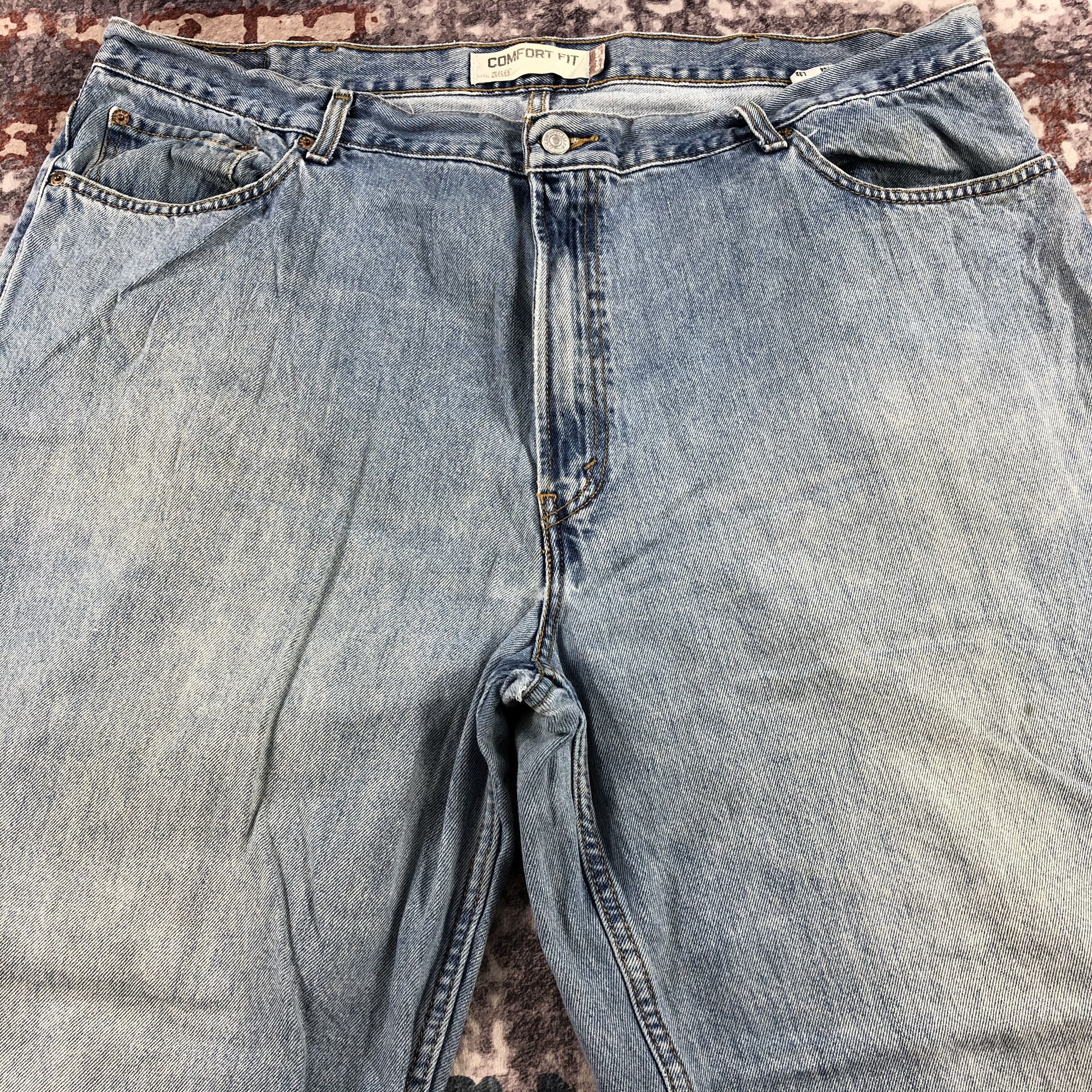 Levi's × Vintage Vintage Blue Wash Levis 550 Jeans-JM2918 Size US 44 / EU 60 - 3 Thumbnail