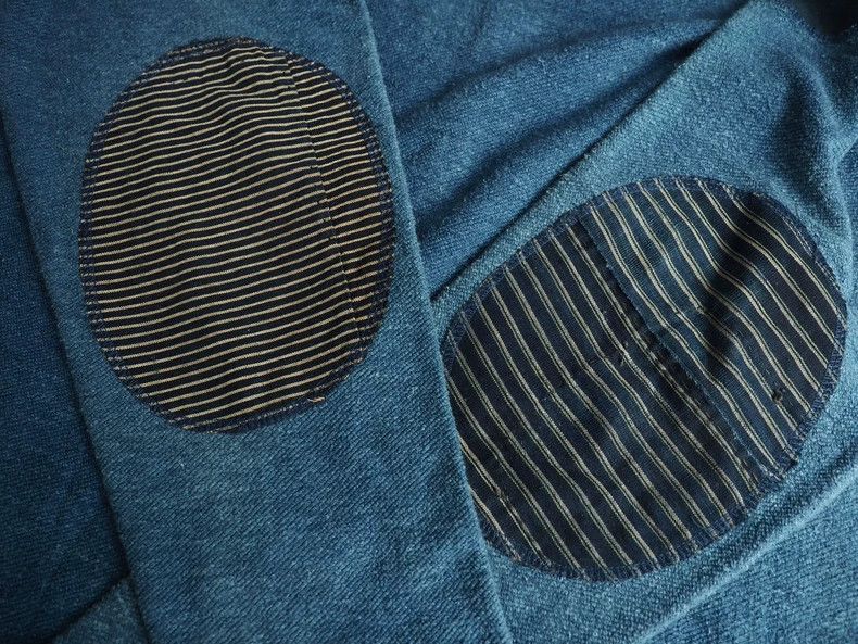 LongJourney Long JourneyBlue retro stitching long sleeves 2503-Nextarro Size US S / EU 44-46 / 1 - 5 Thumbnail