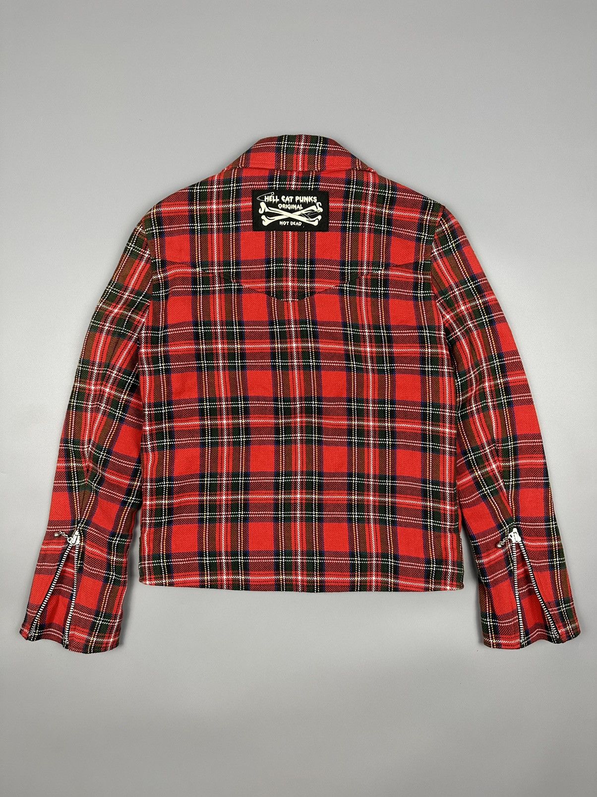 Japanese Brand × Seditionaries 🔥Sick🔥Seditionaries Hell Cat Punks Not Dead Double Collar Size US M / EU 48-50 / 2 - 8 Thumbnail